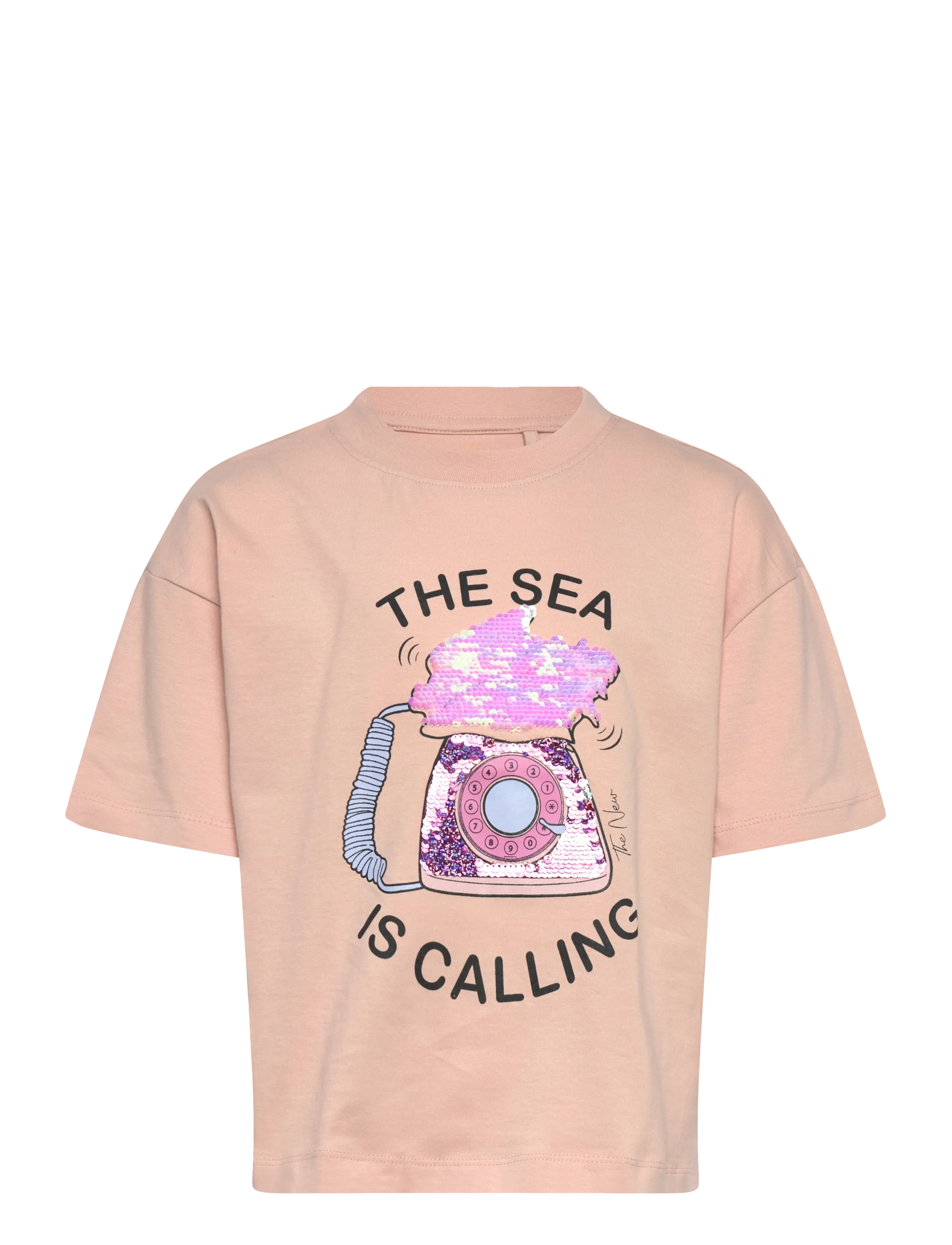 THE NEW Tntiffany Os S_S Tee Pink - 122/128 - Kinder