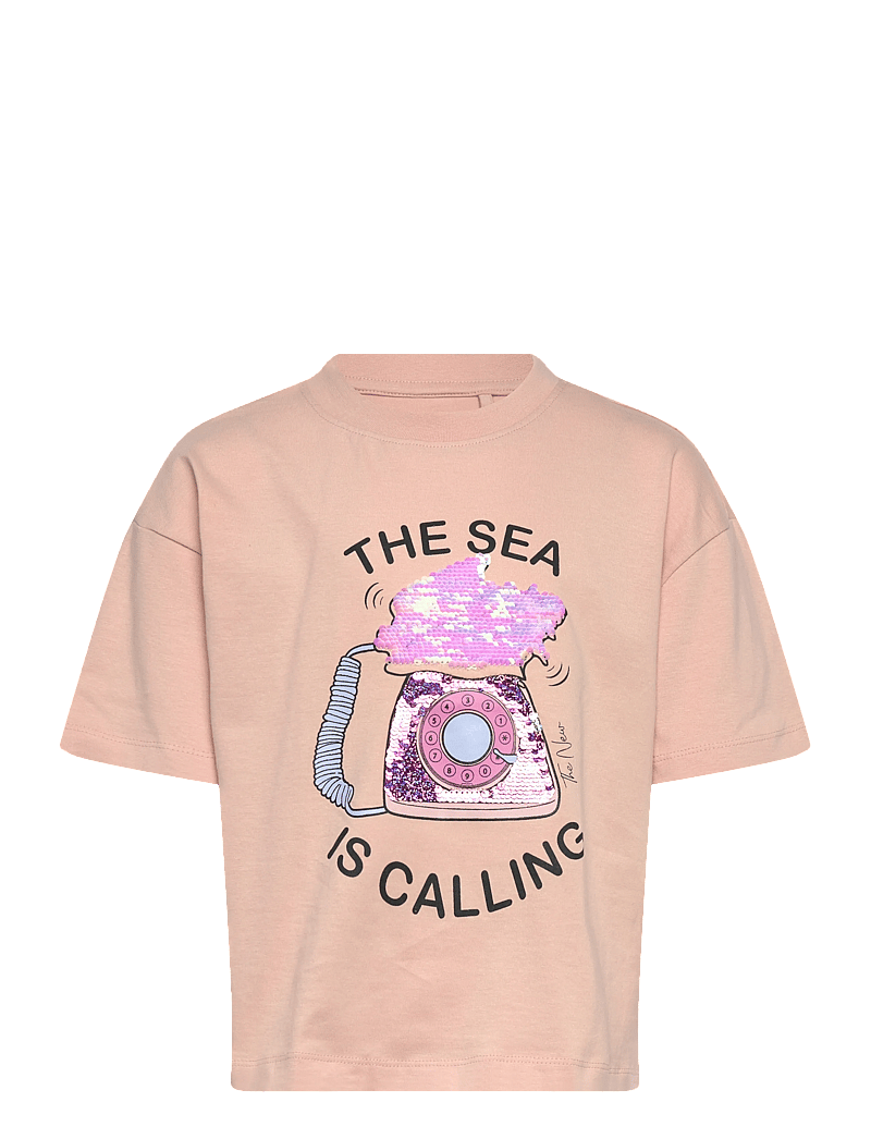 The New - TNTiffany OS S_S Tee - stutterma bolir - peach whip - 1