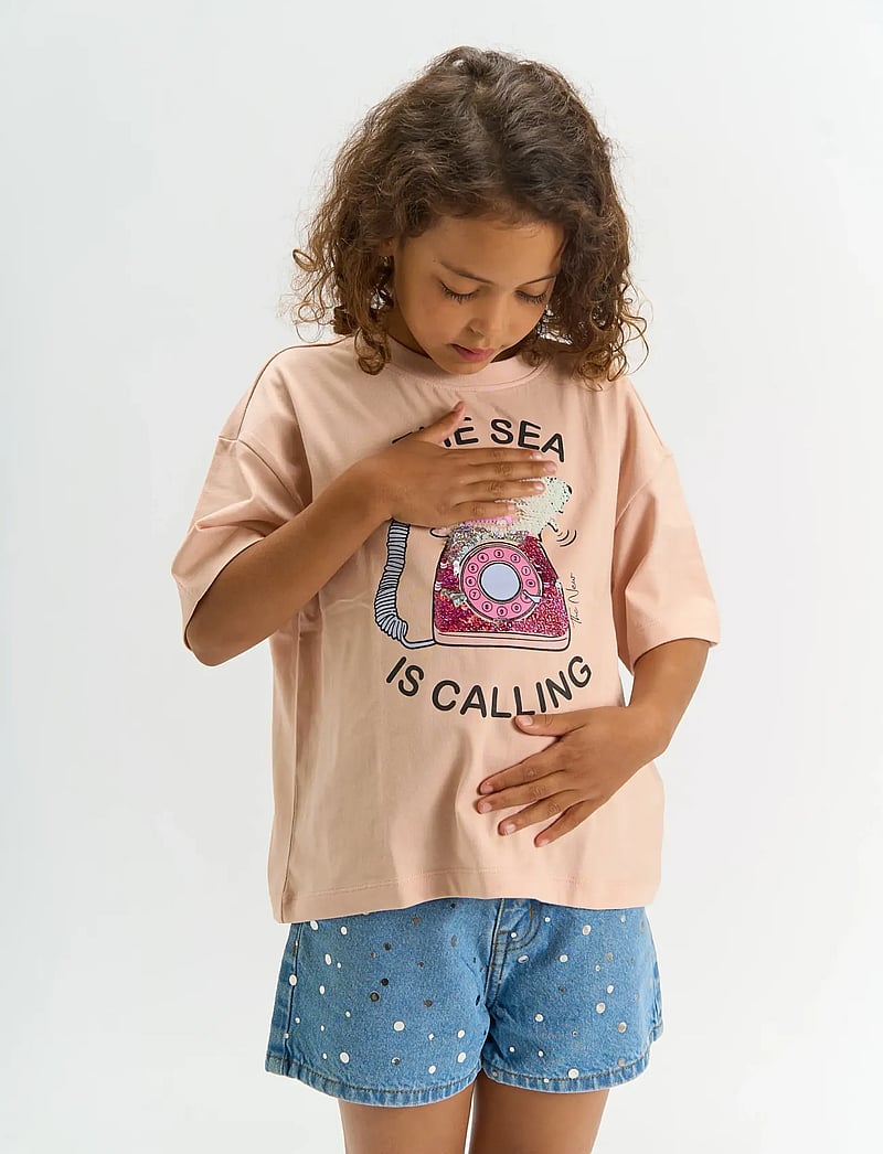 The New - TNTiffany OS S_S Tee - stutterma bolir - peach whip - 5