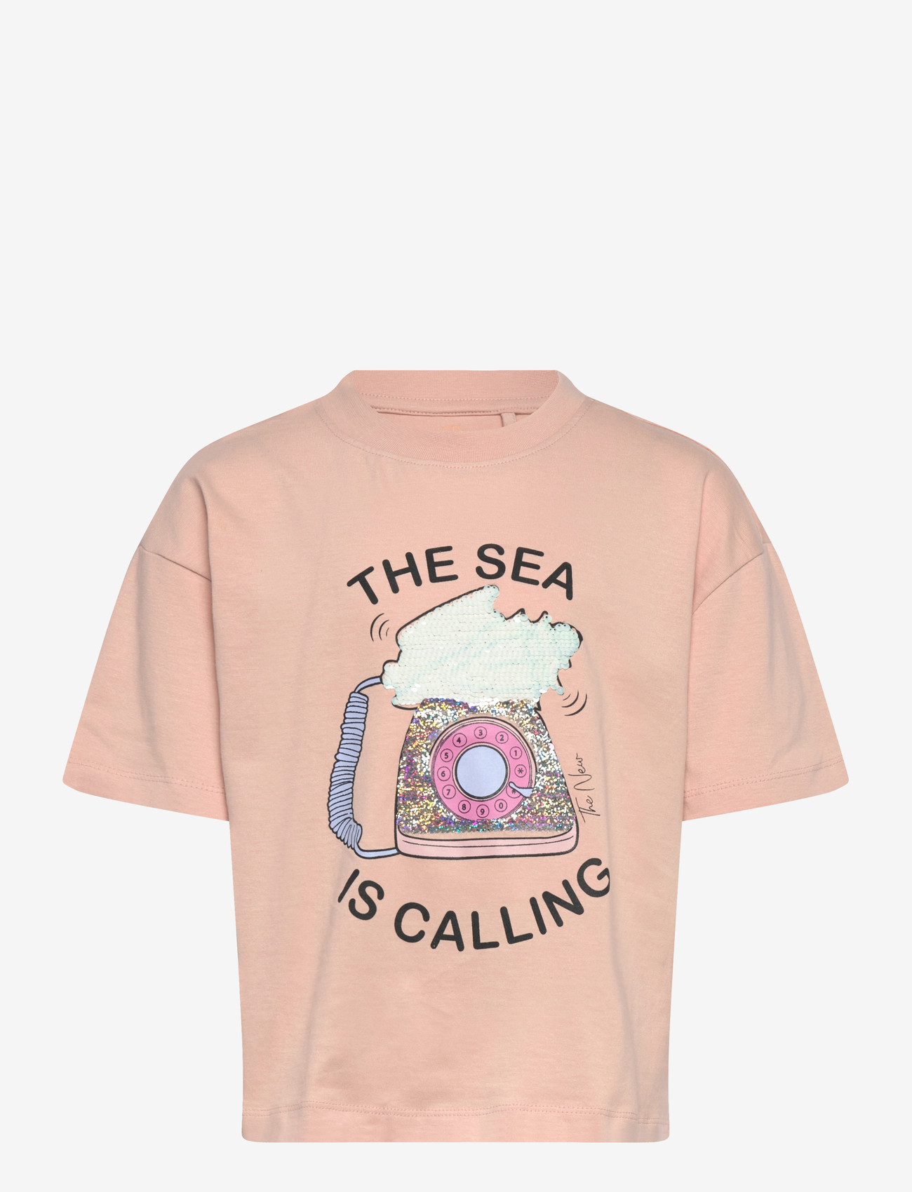 The New - TNTiffany OS S_S Tee - stutterma bolir - peach whip - 3