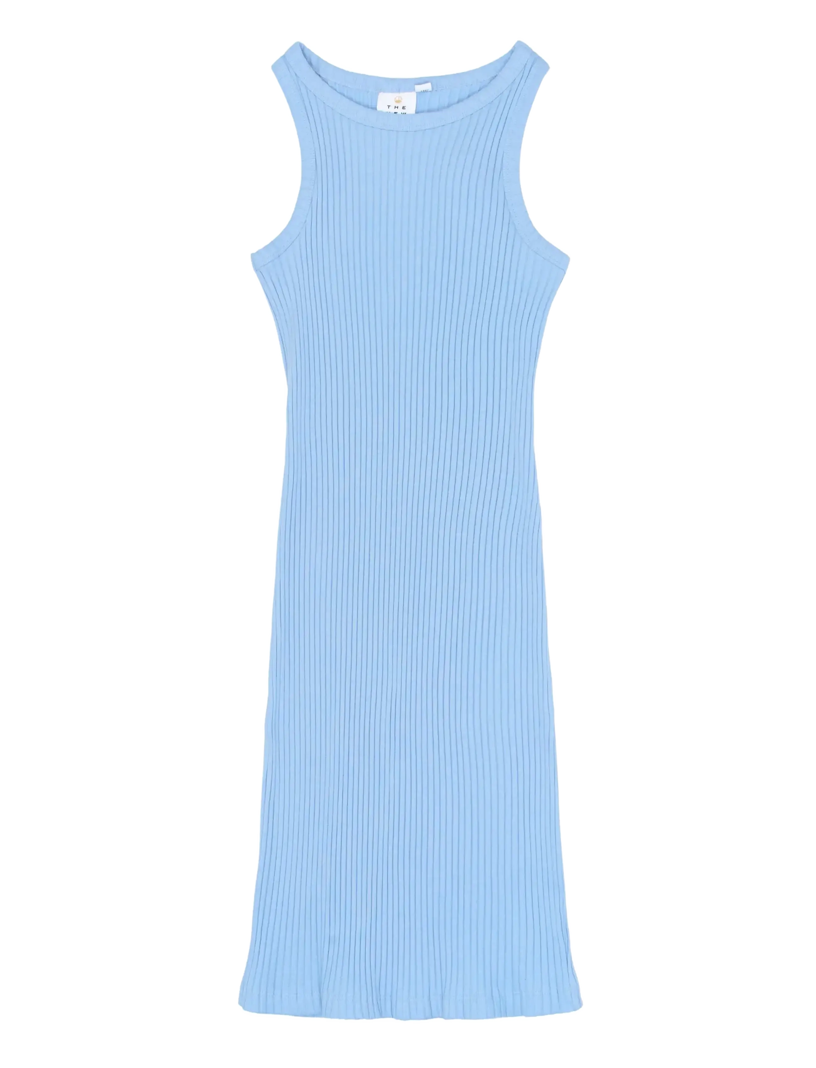 The New TNTove S_L Rib Dress - Clothing - FOREVER BLUE / blue