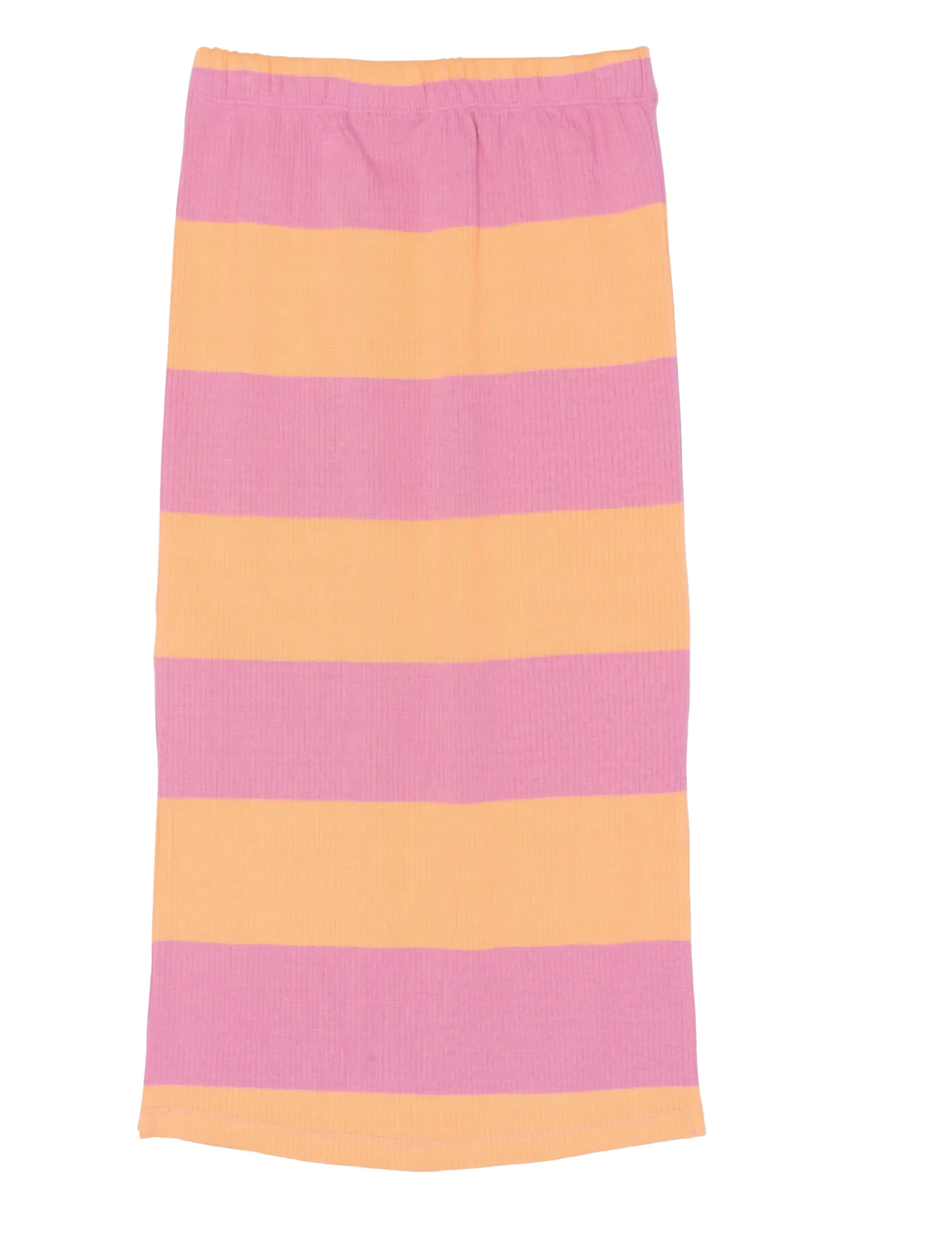The New - TNTatiana Long Rib Skirt - maxi skirt - cashmere rose striped - 2