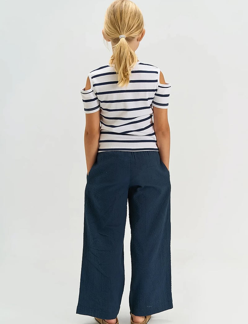 The New - TNTish S_S Rib Tee - kurzärmelige - navy blazer striped - 4