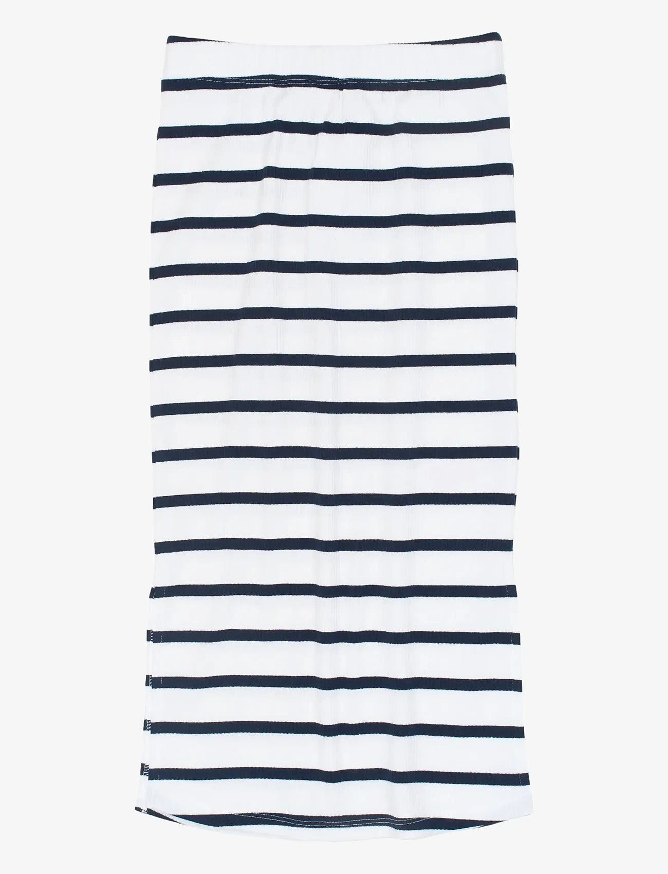 The New - TNTish Long Rib Skirt - maxi skirt - navy blazer striped - 1