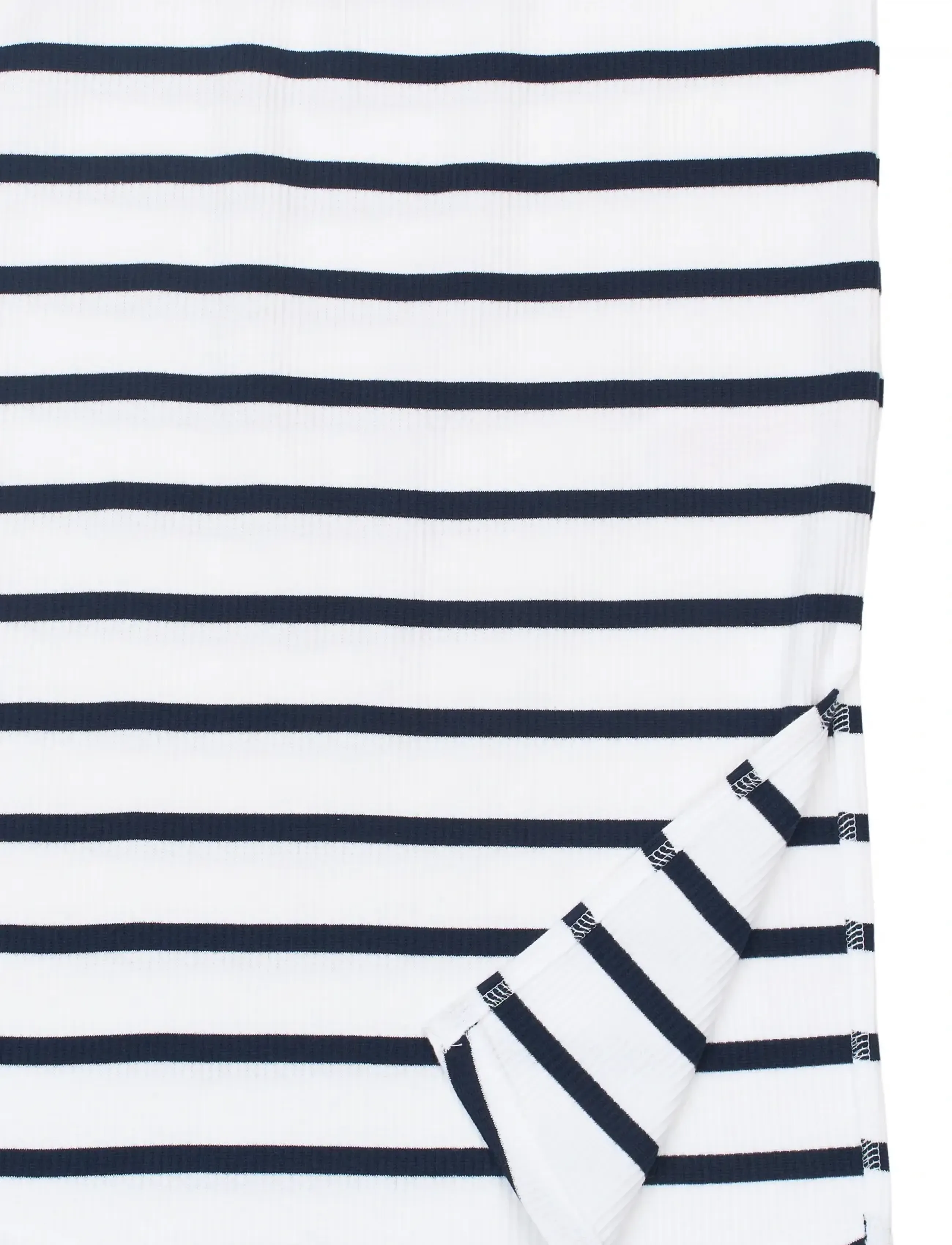 The New - TNTish Long Rib Skirt - nederdele - navy blazer striped - 5