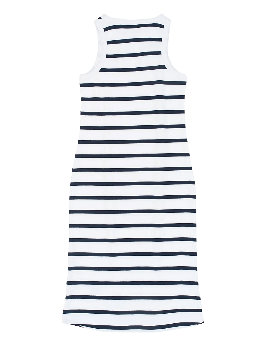 The New - TNTish S_L Rib Dress - Ærmeløse hverdagskjoler - navy blazer striped - 2