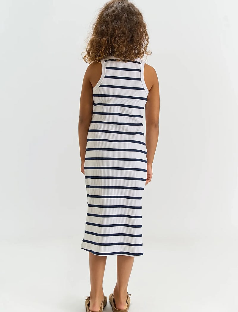 The New - TNTish S_L Rib Dress - Ärmellose freizeitkleider - navy blazer striped - 4
