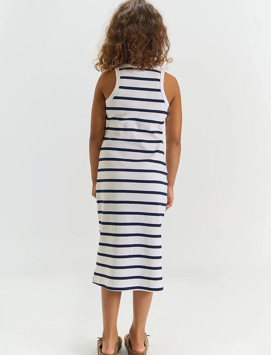 The New - TNTish S_L Rib Dress - Ærmeløse hverdagskjoler - navy blazer striped - 4