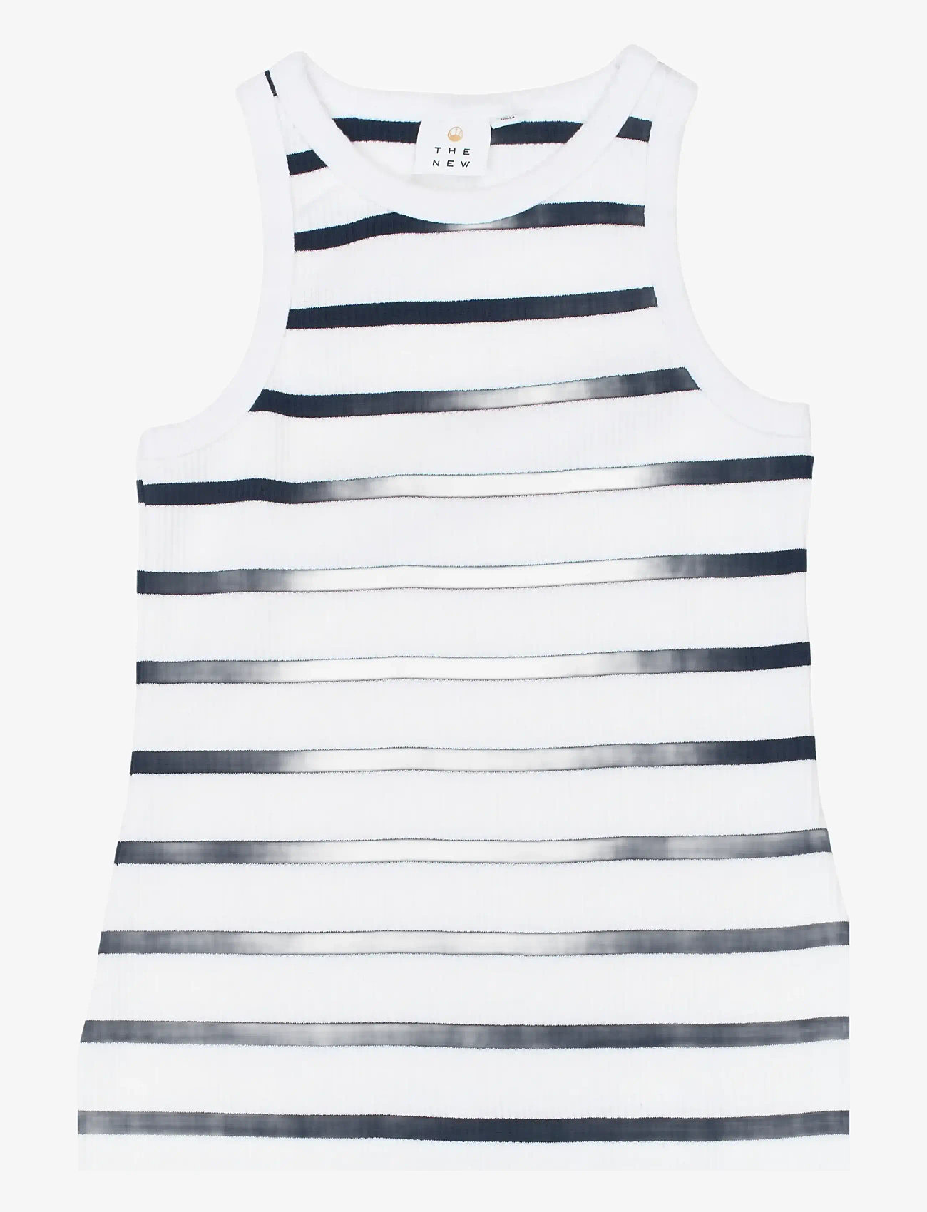 The New - TNTish S_L Rib Dress - Ärmellose freizeitkleider - navy blazer striped - 3