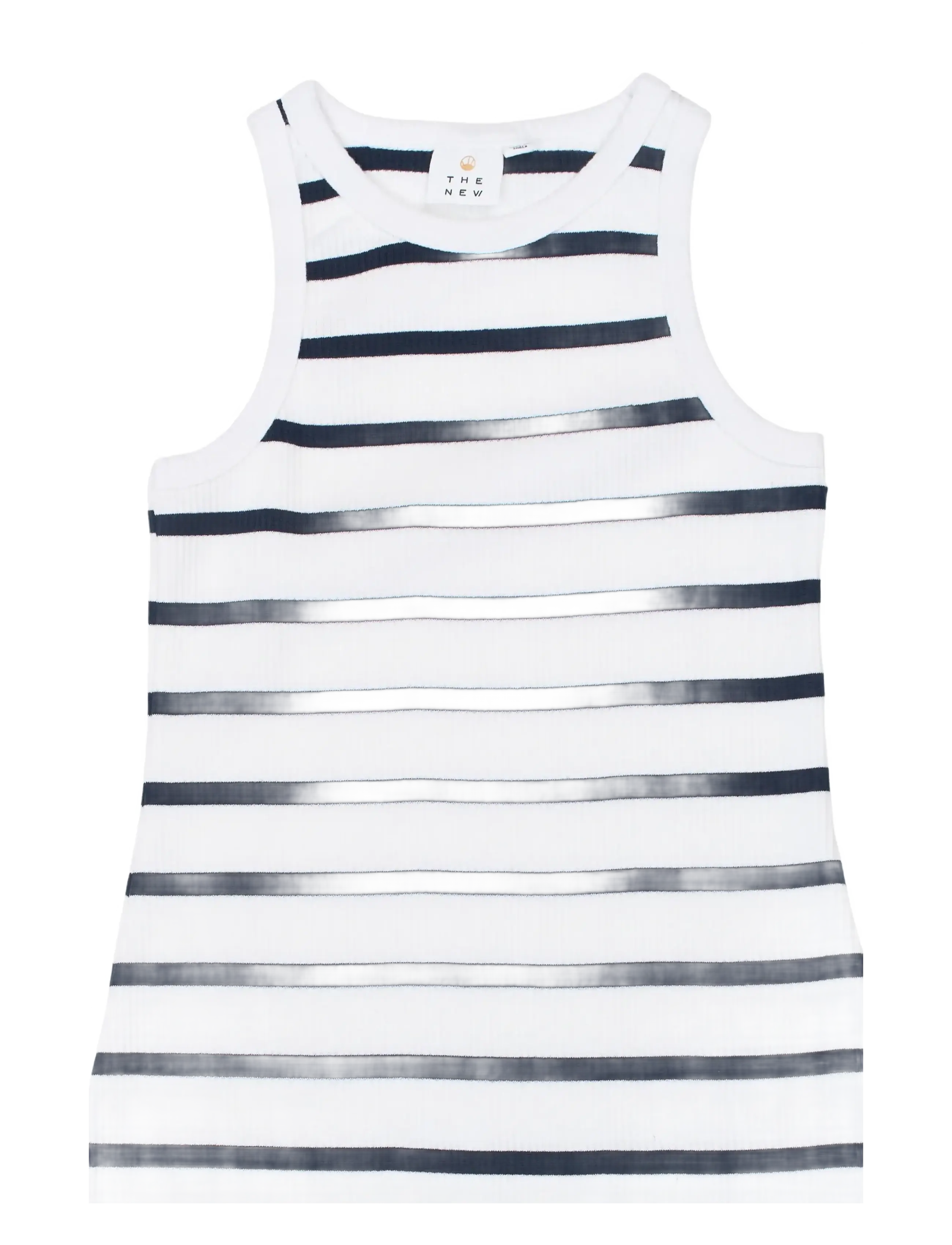 The New - TNTish S_L Rib Dress - Ærmeløse hverdagskjoler - navy blazer striped - 3
