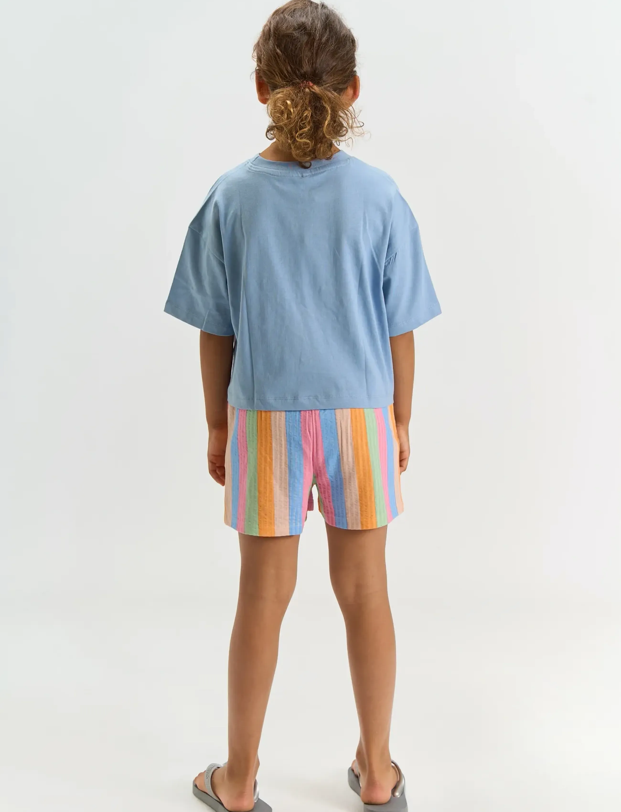 The New - TNTilda Short OS S_S Tee - kortärmade t-shirts - forever blue - 4