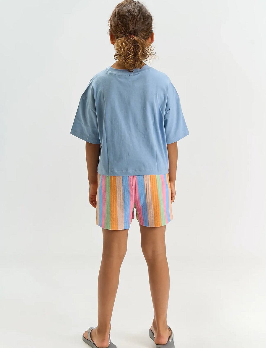 The New - TNTilda Short OS S_S Tee - kortärmade t-shirts - forever blue - 4