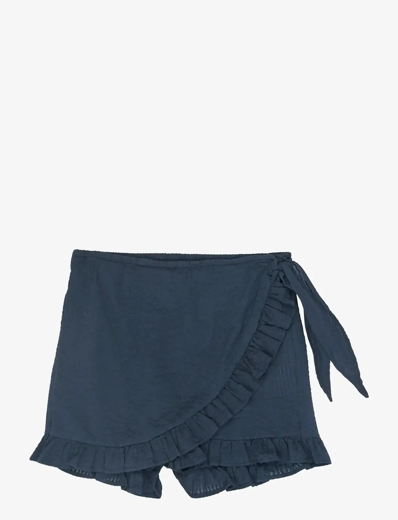 The New - TNTessa Wrap Shorts - casual shorts - navy blazer - 1