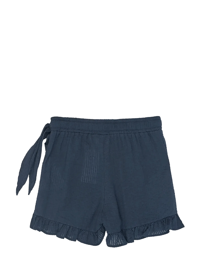 The New - TNTessa Wrap Shorts - casual shorts - navy blazer - 2