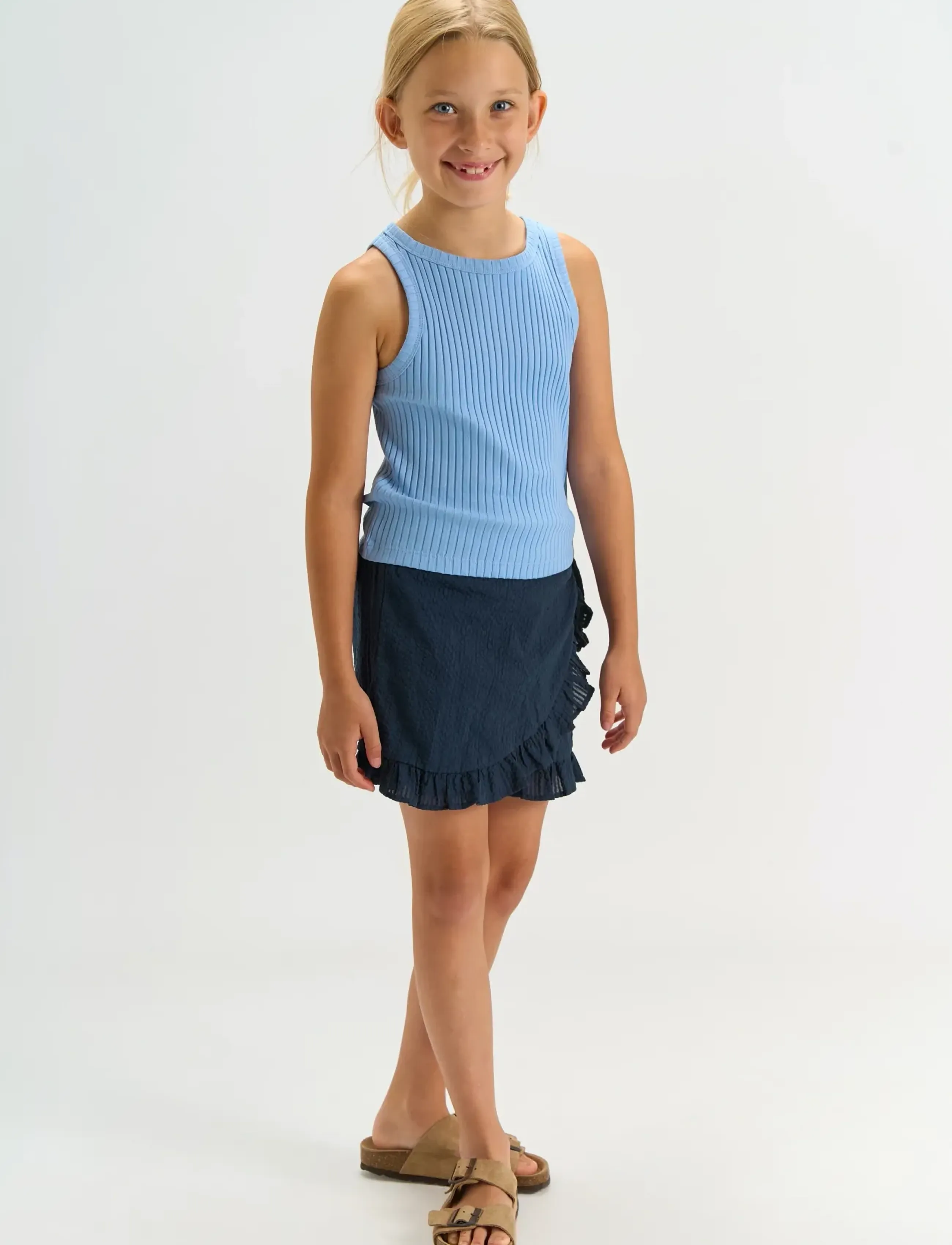 The New TNTessa Wrap Shorts - Shorts - NAVY BLAZER / navy