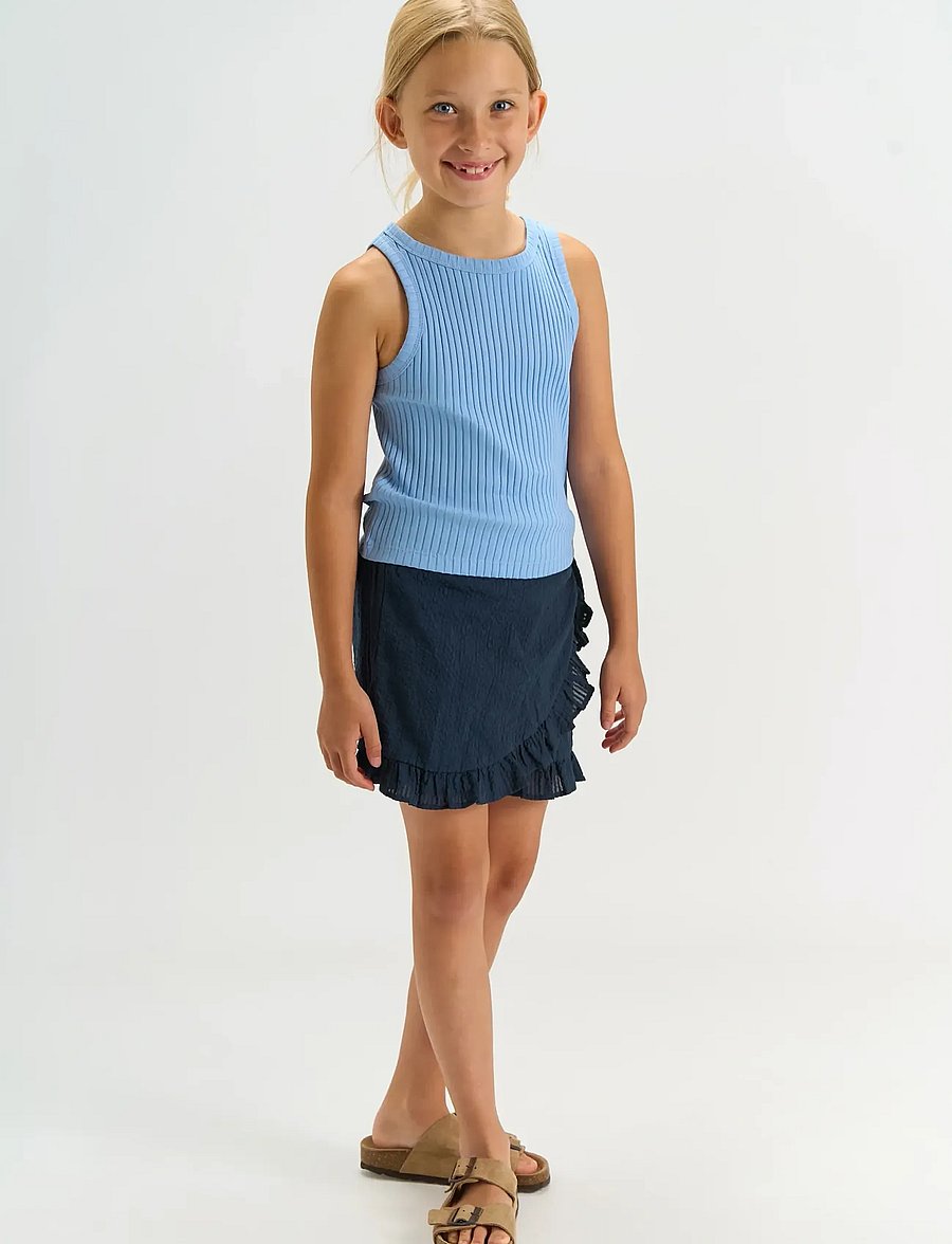 The New - TNTessa Wrap Shorts - lühikesed vabaajapüksid - navy blazer - 0