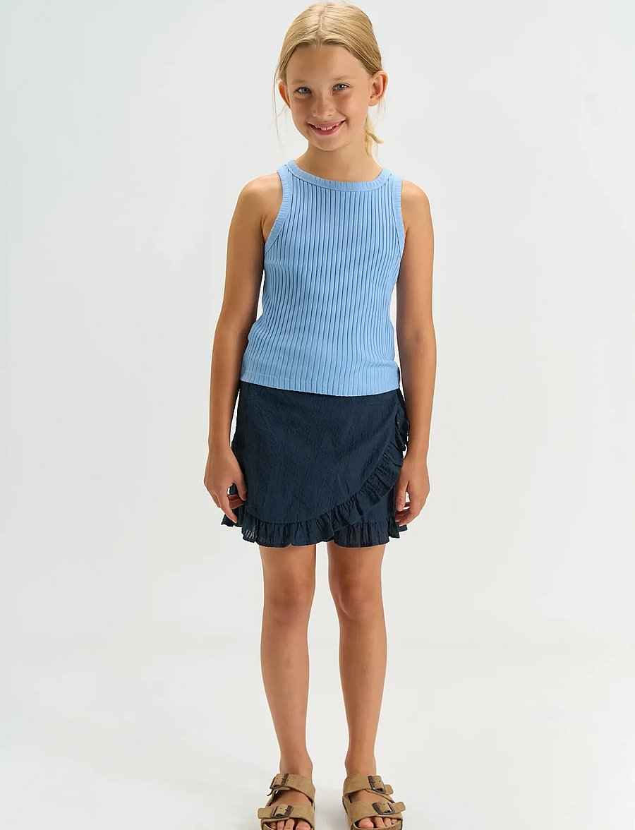 The New - TNTessa Wrap Shorts - lühikesed vabaajapüksid - navy blazer - 3