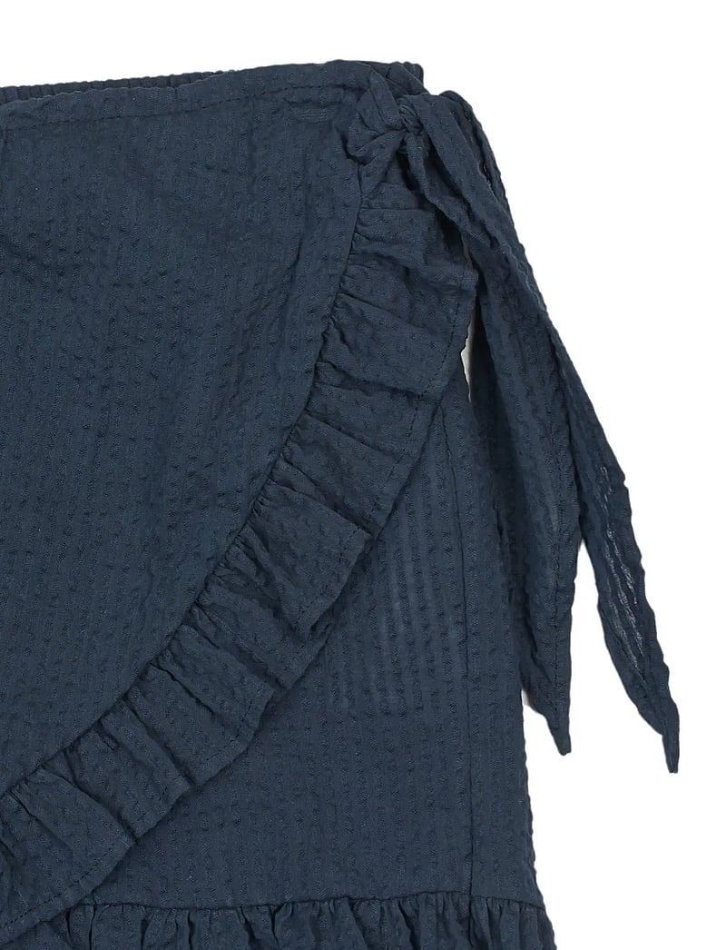 The New - TNTessa Wrap Shorts - casual shorts - navy blazer - 5