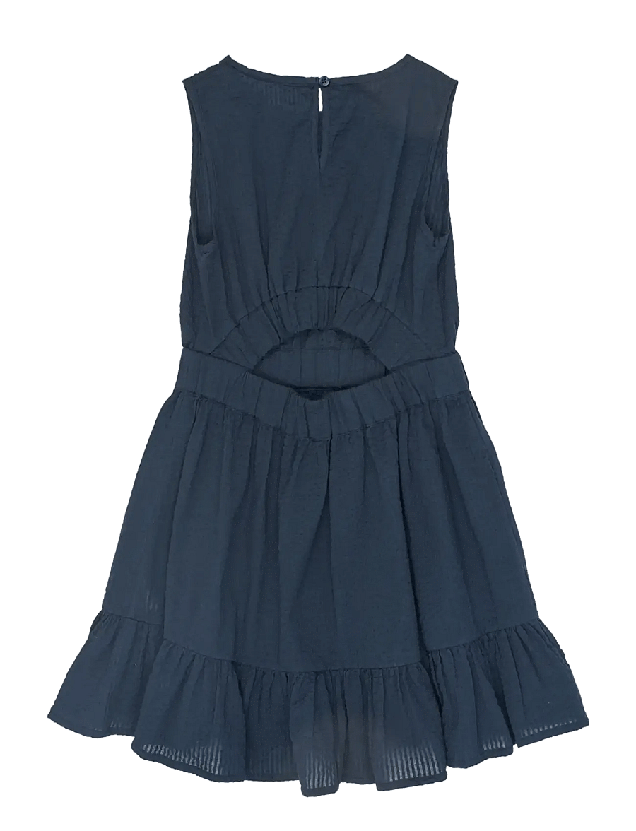 The New - TNTessa S_L Dress - Ärmellose freizeitkleider - navy blazer - 2