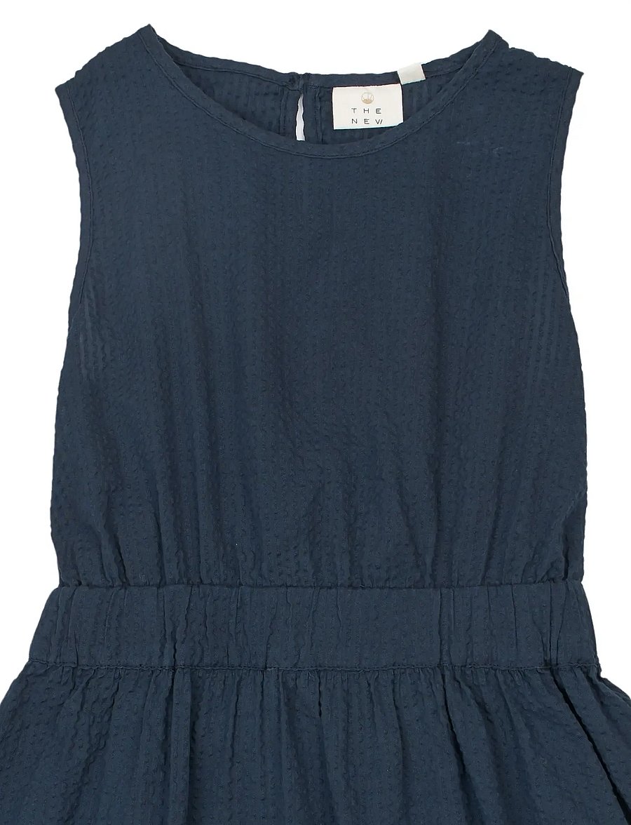 The New - TNTessa S_L Dress - Ärmellose freizeitkleider - navy blazer - 5