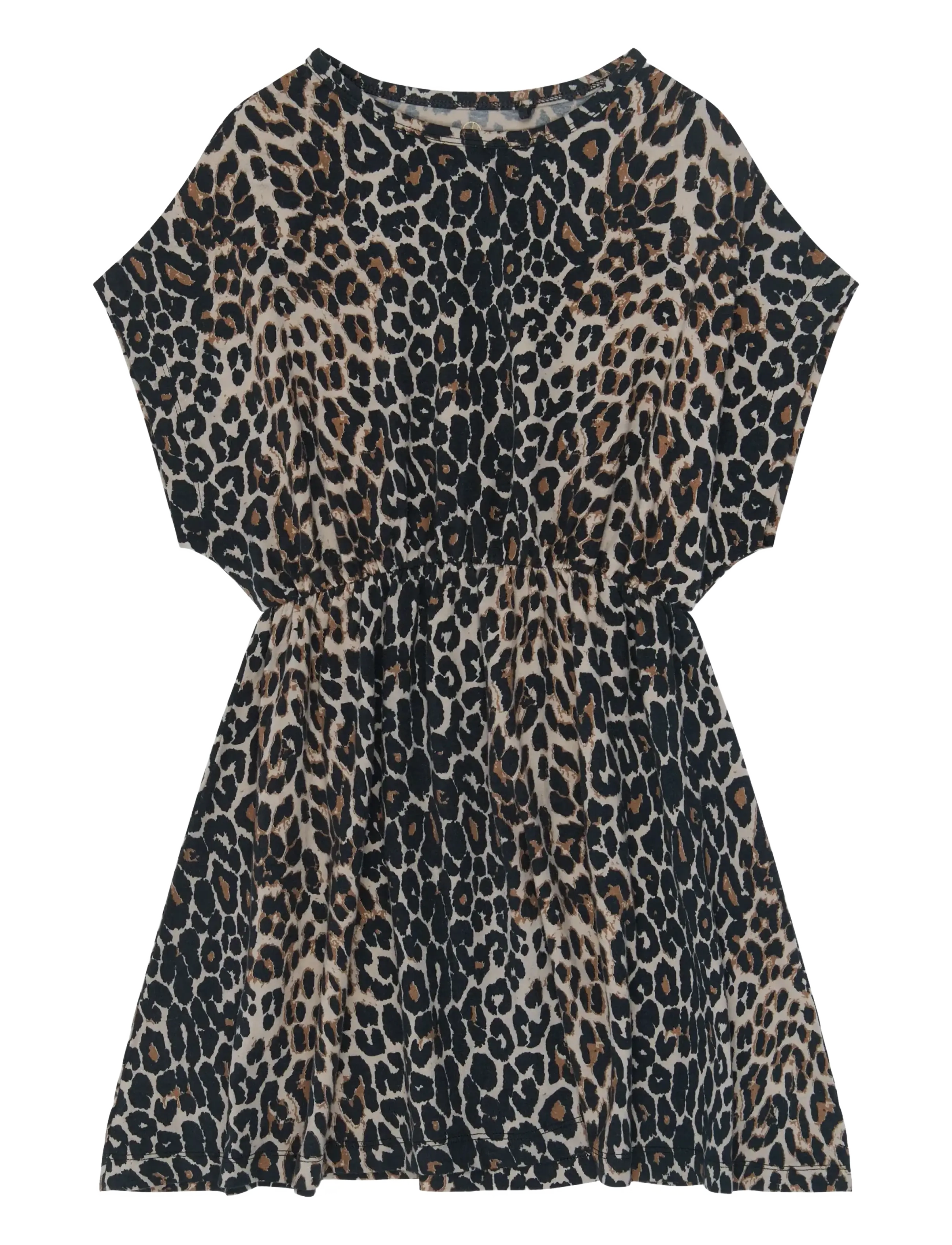 The New TNTrue S_S Dress - Clothing - RAINY DAY AOP TN / brown
