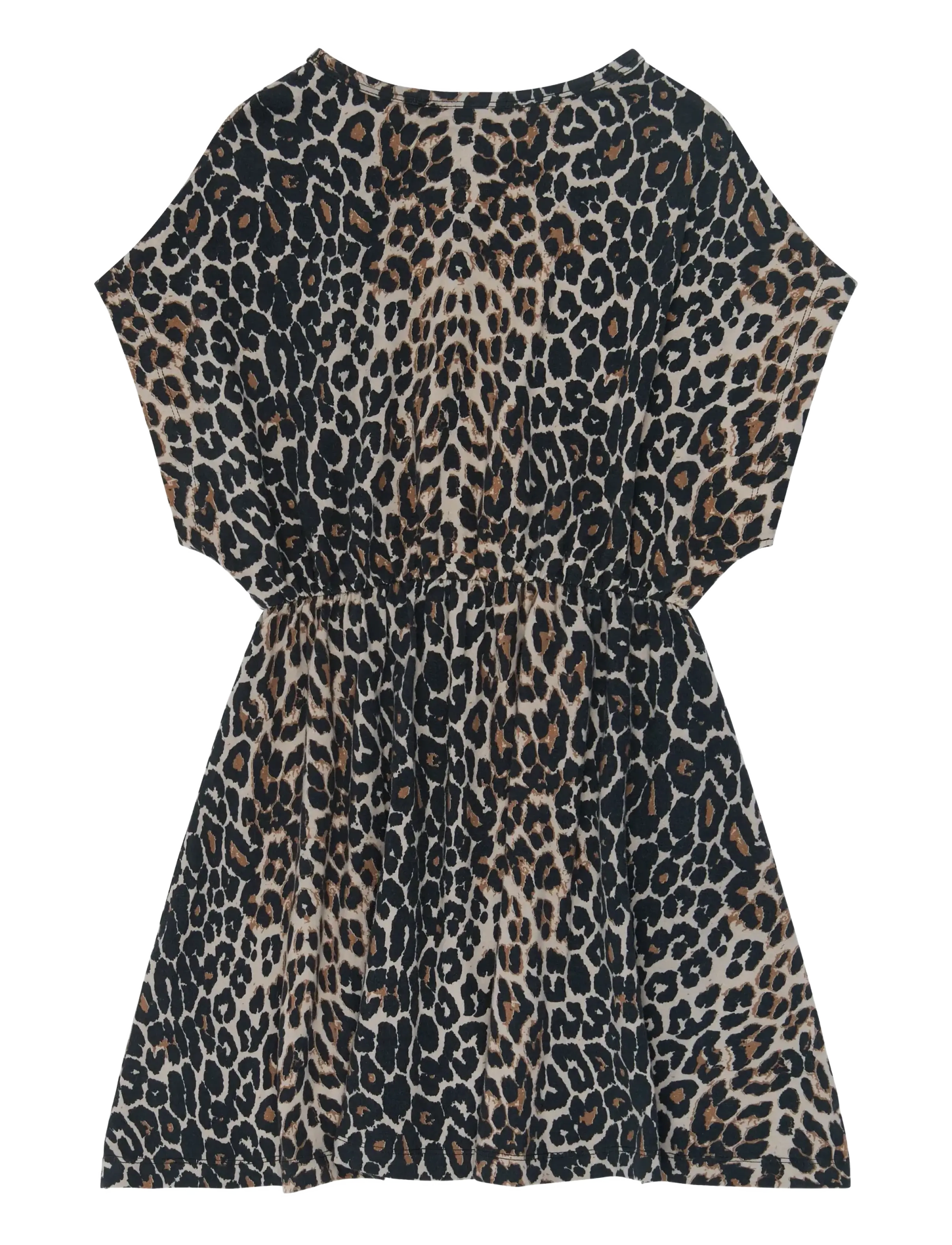 The New - TNTrue S_S Dress - kortærmede hverdagskjoler - rainy day aop tn - 2