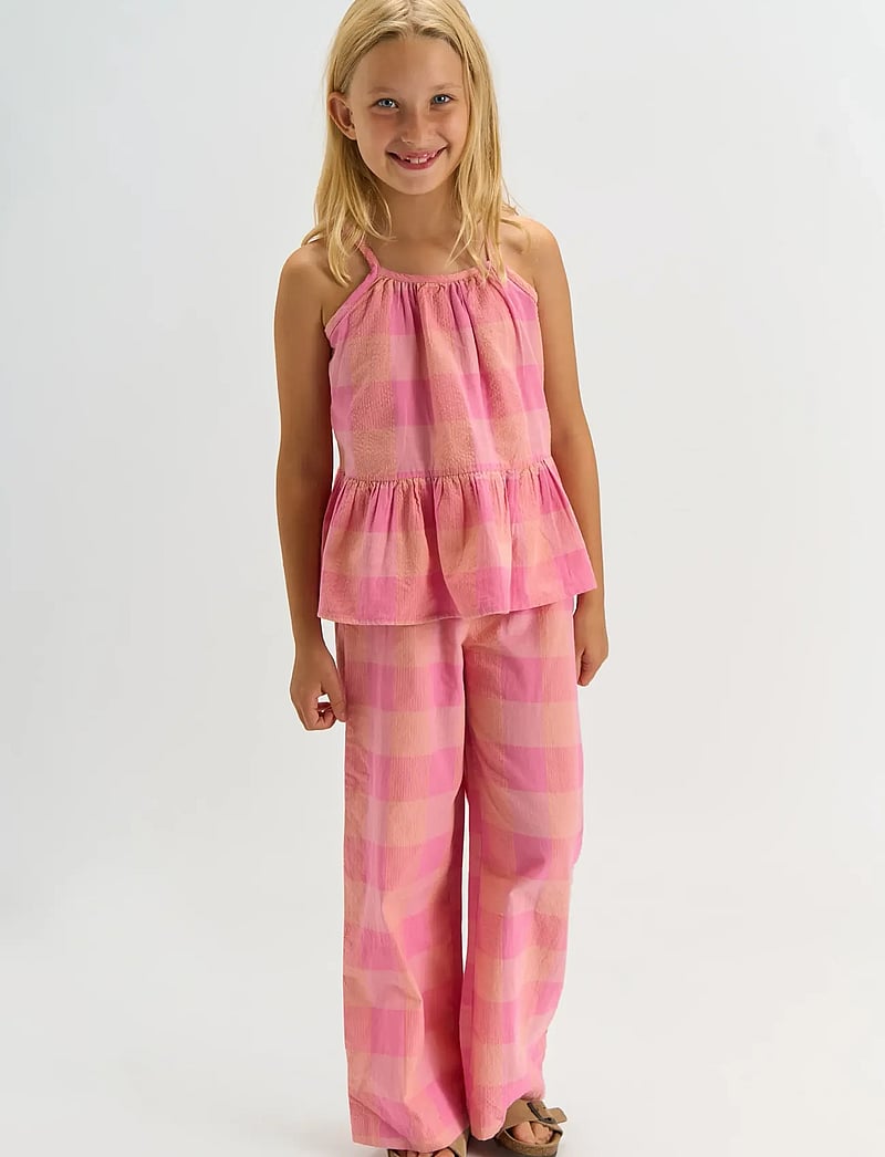 The New - TNTasmine Wide Pants - einkaufen nach alter von - cashmere rose checked - 3