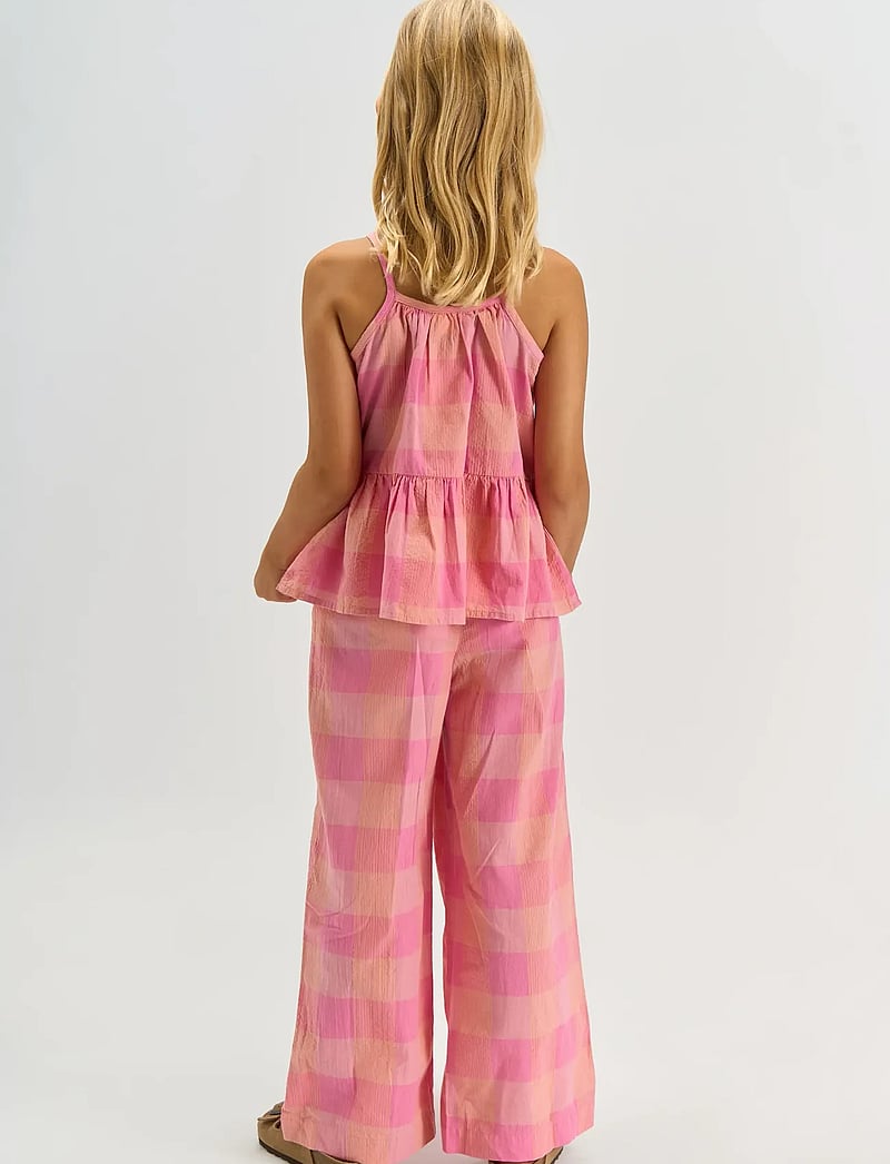 The New - TNTasmine Wide Pants - einkaufen nach alter von - cashmere rose checked - 4