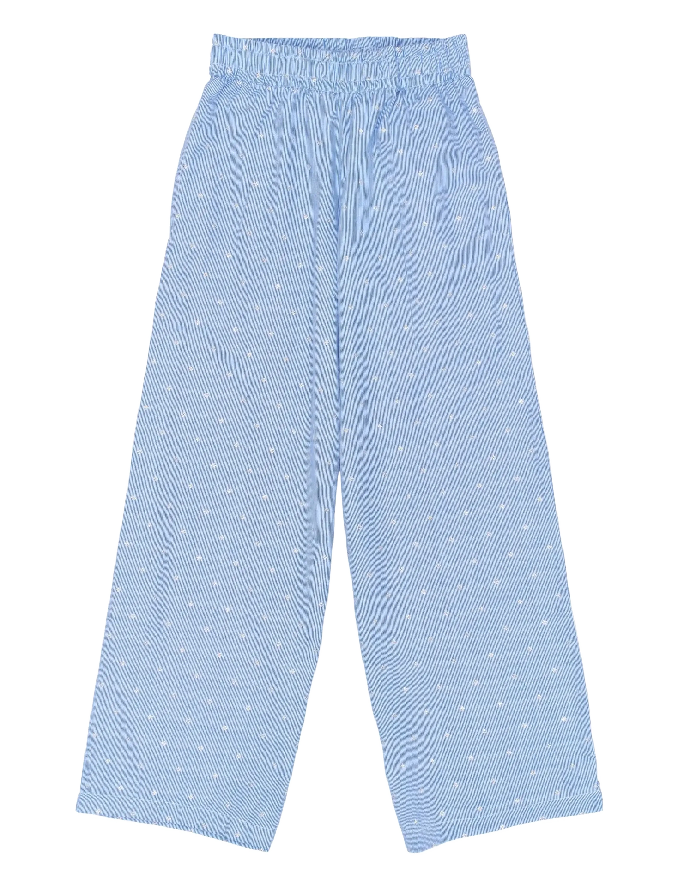 The New TNTheresa Wide Pants - Kläder - FOREVER BLUE STRIPED / blue