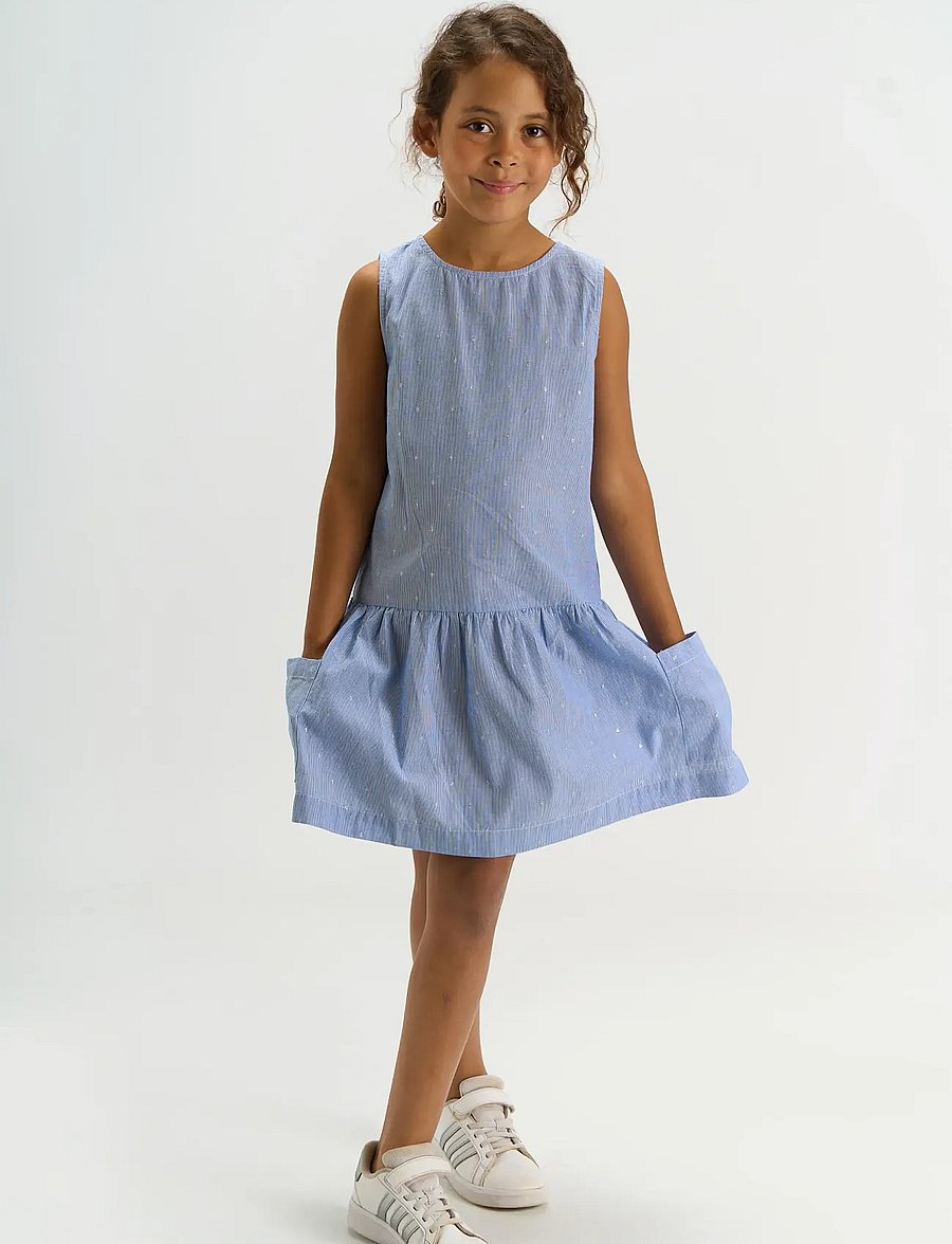 The New - TNTheresa S_L Dress - Ärmellose freizeitkleider - forever blue striped - 4