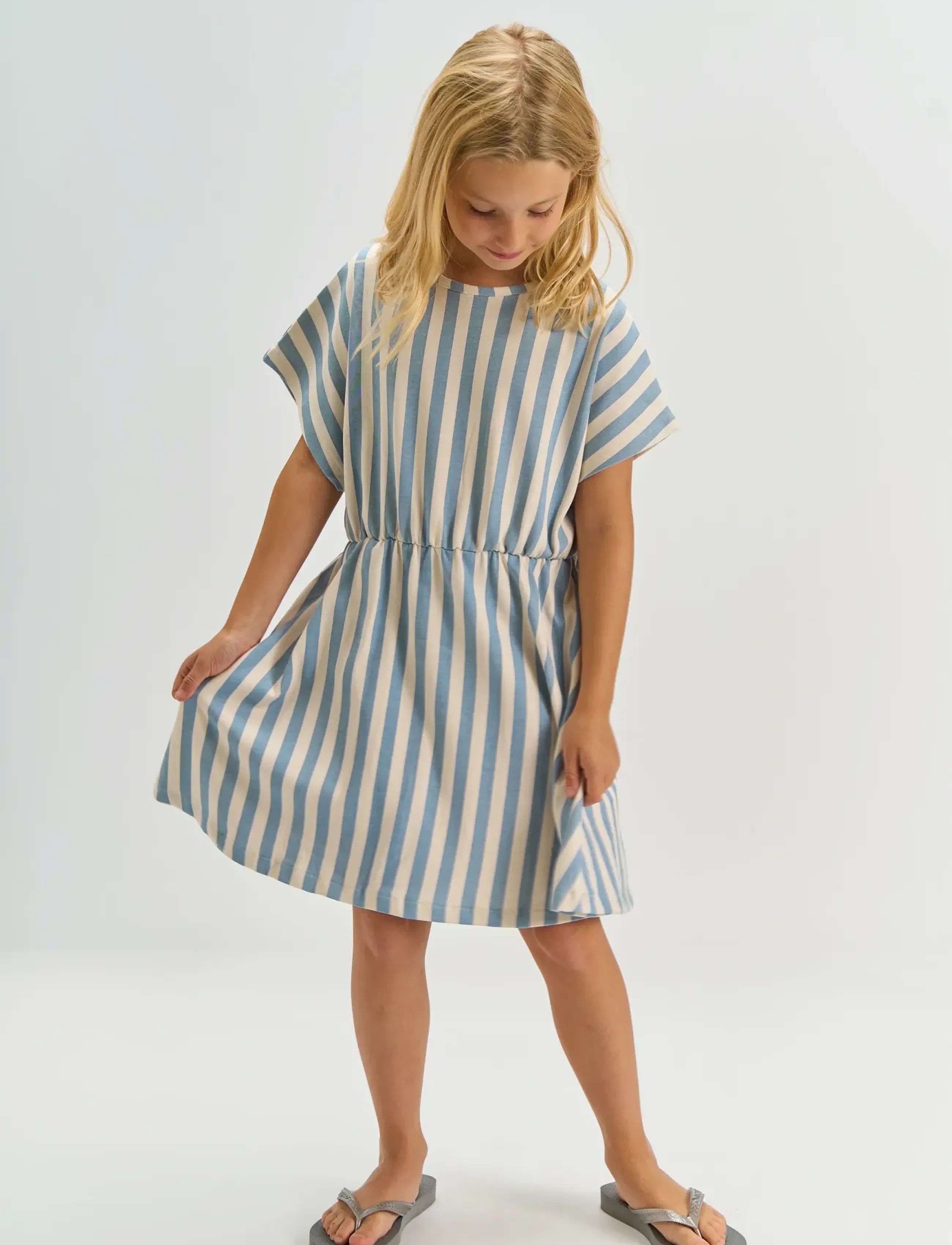The New TNTalia S_S Dress - Klänningar & Kjolar - FOREVER BLUE STRIPED / blue
