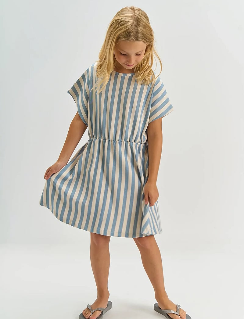 The New - TNTalia S_S Dress - sukienki codzienne z krótkim rękawem - forever blue striped - 0