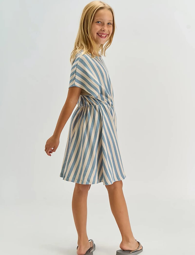 The New - TNTalia S_S Dress - sukienki codzienne z krótkim rękawem - forever blue striped - 4