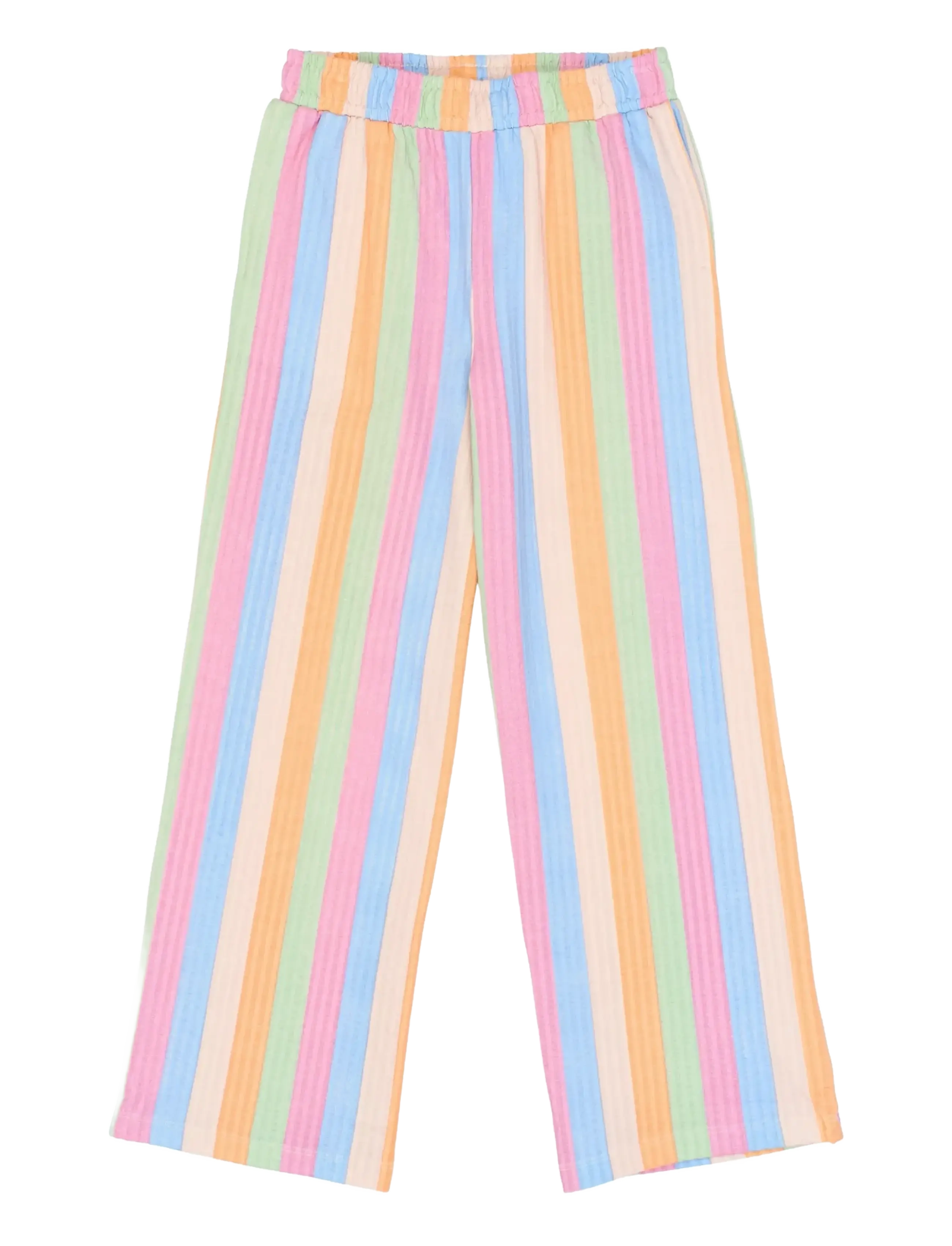 The New TNTrace Wide Pants - Bottoms - MULTI STRIPED / multi