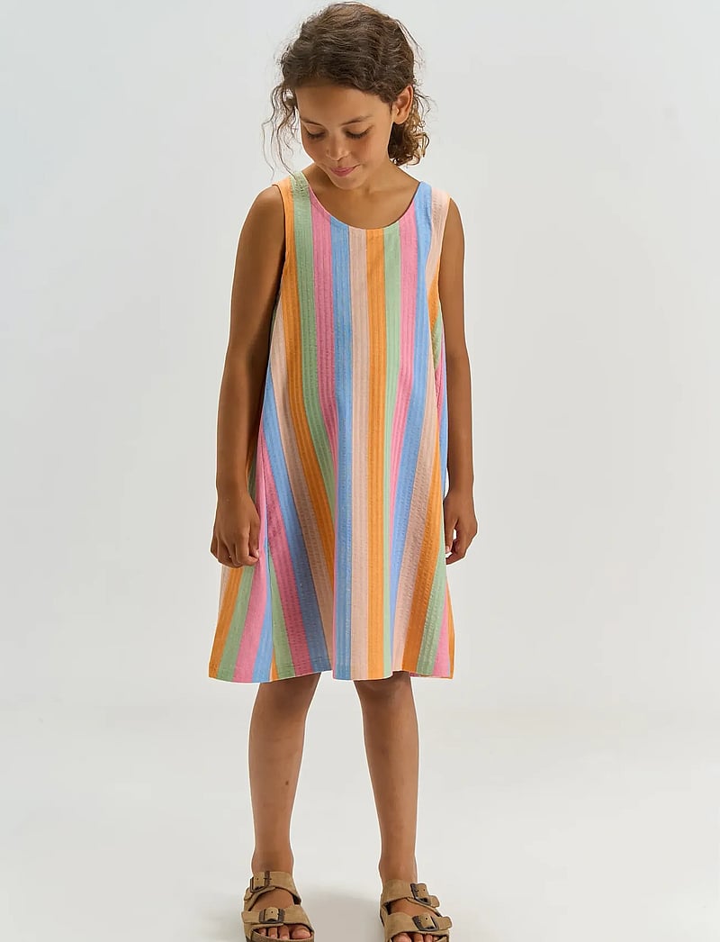 The New - TNTrace S_L Dress - sleeveless casual dresses - multi striped - 0