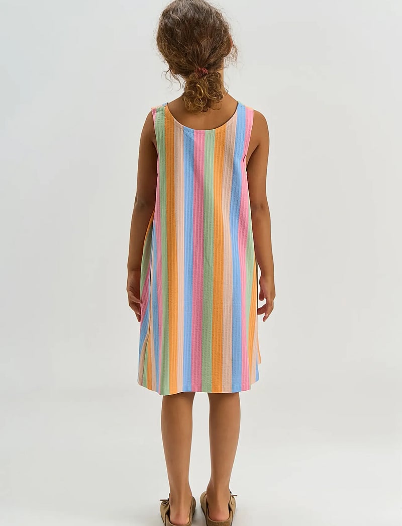 The New - TNTrace S_L Dress - sleeveless casual dresses - multi striped - 3