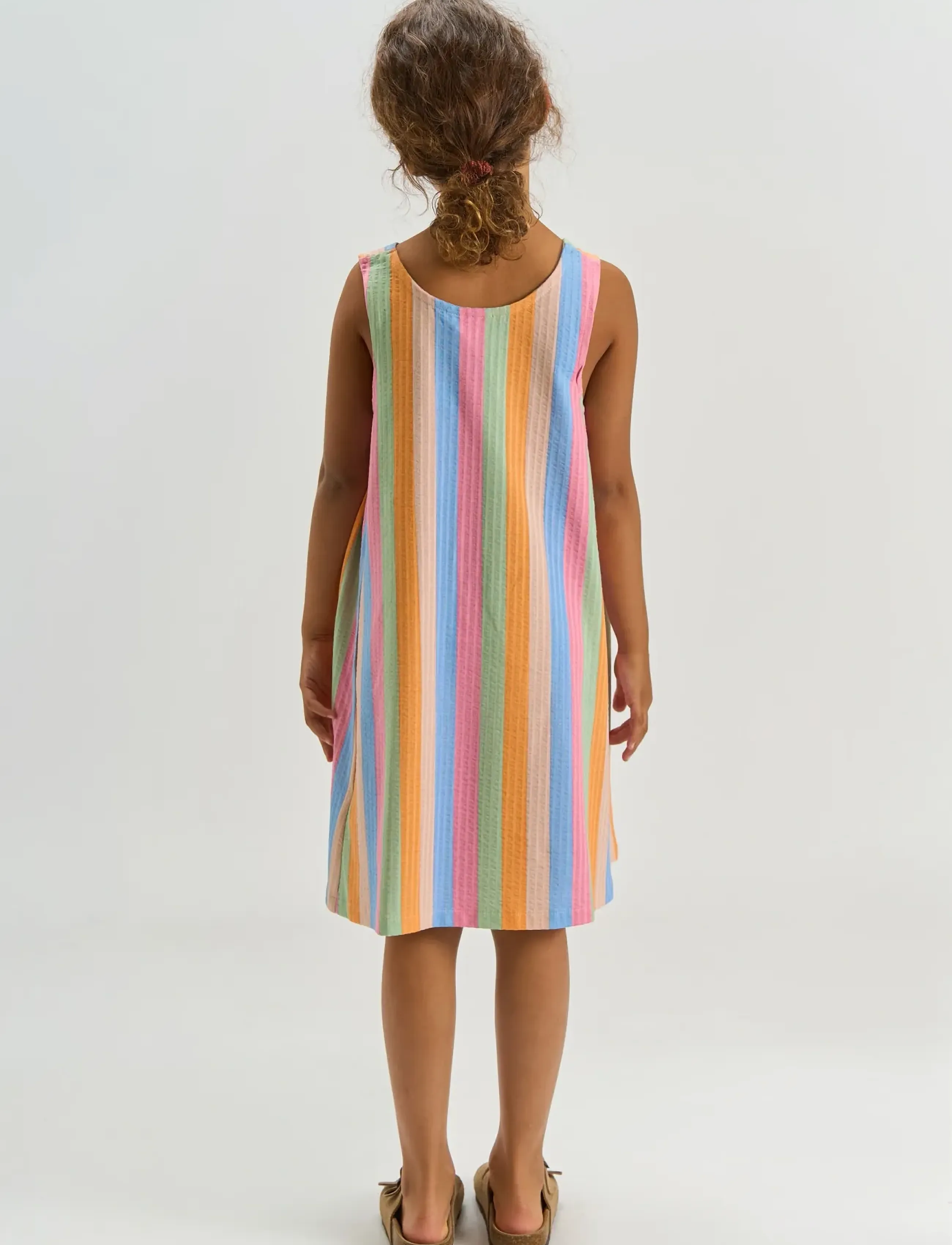 The New - TNTrace S_L Dress - Ærmeløse hverdagskjoler - multi striped - 3