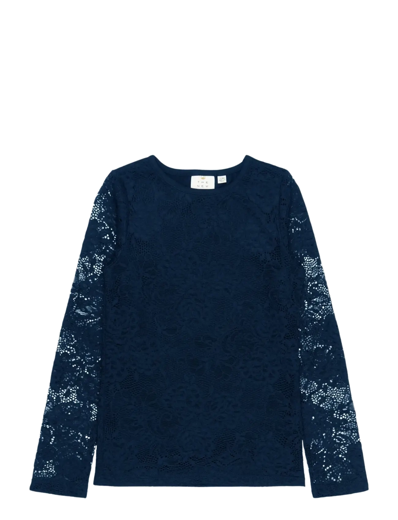 The New TNSybil L_S Lace Tee Exp - Vintererbjudanden - NAVY BLAZER / navy