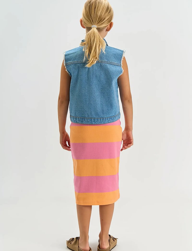 The New - TNRomina Denim Vest - veste - light blue denim - 4