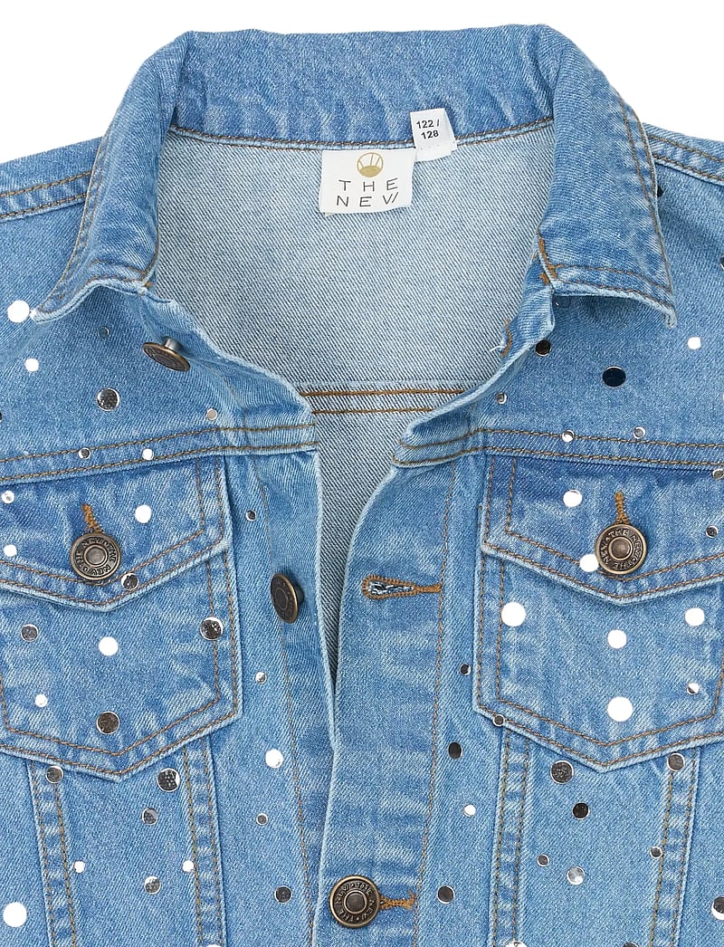 The New - TNRomina Denim Vest - veste - light blue denim - 5