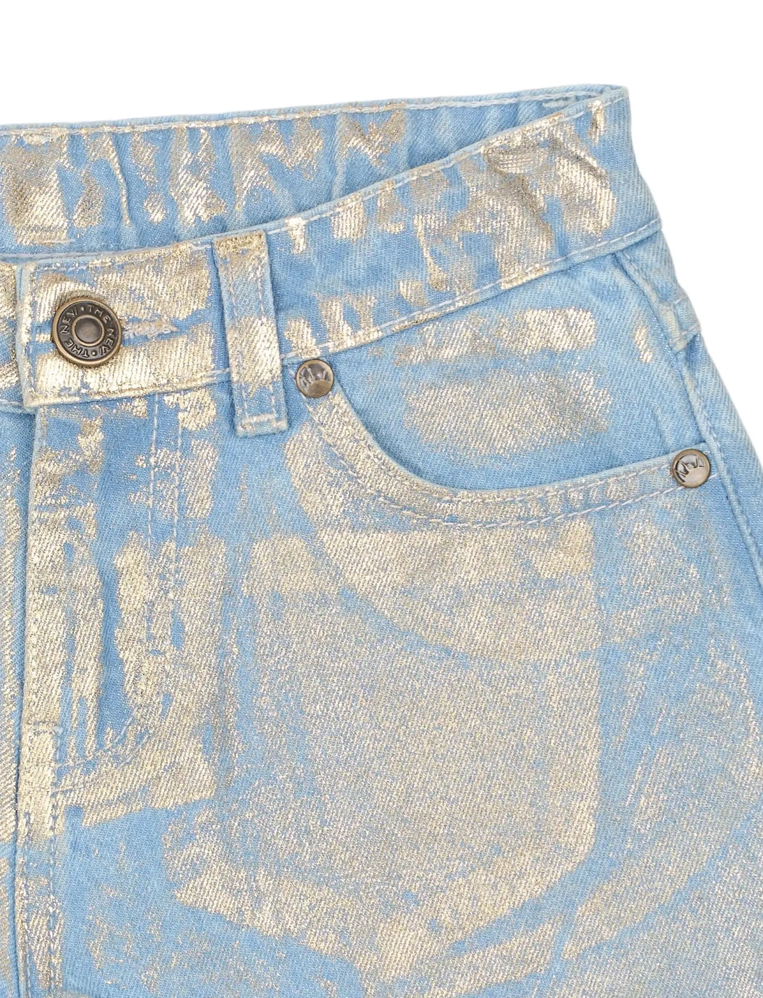 The New - TNRosanna Regular Fit Denim Shorts - jeansshorts - light blue denim - 4