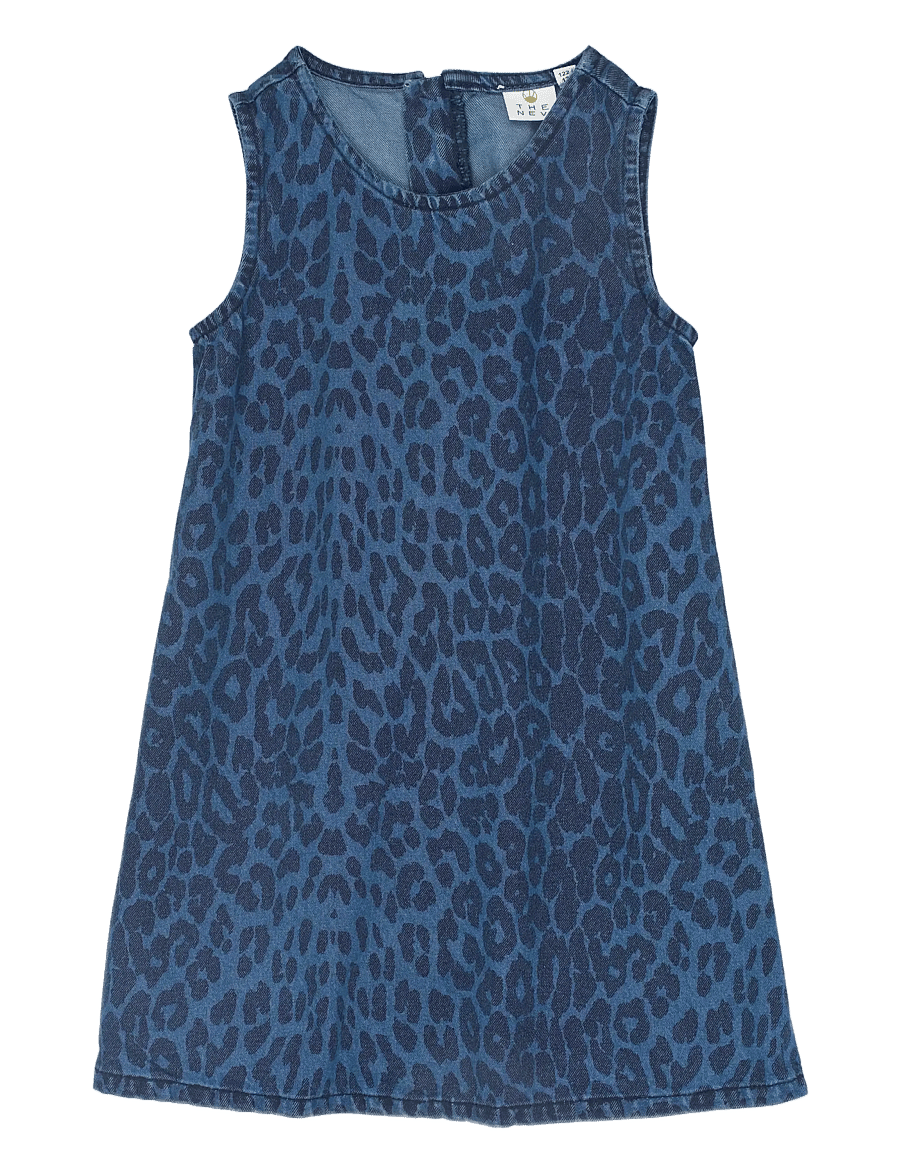 The New - TNPrima S_L Denim Dress - Ærmeløse hverdagskjoler - medium blue denim - 1