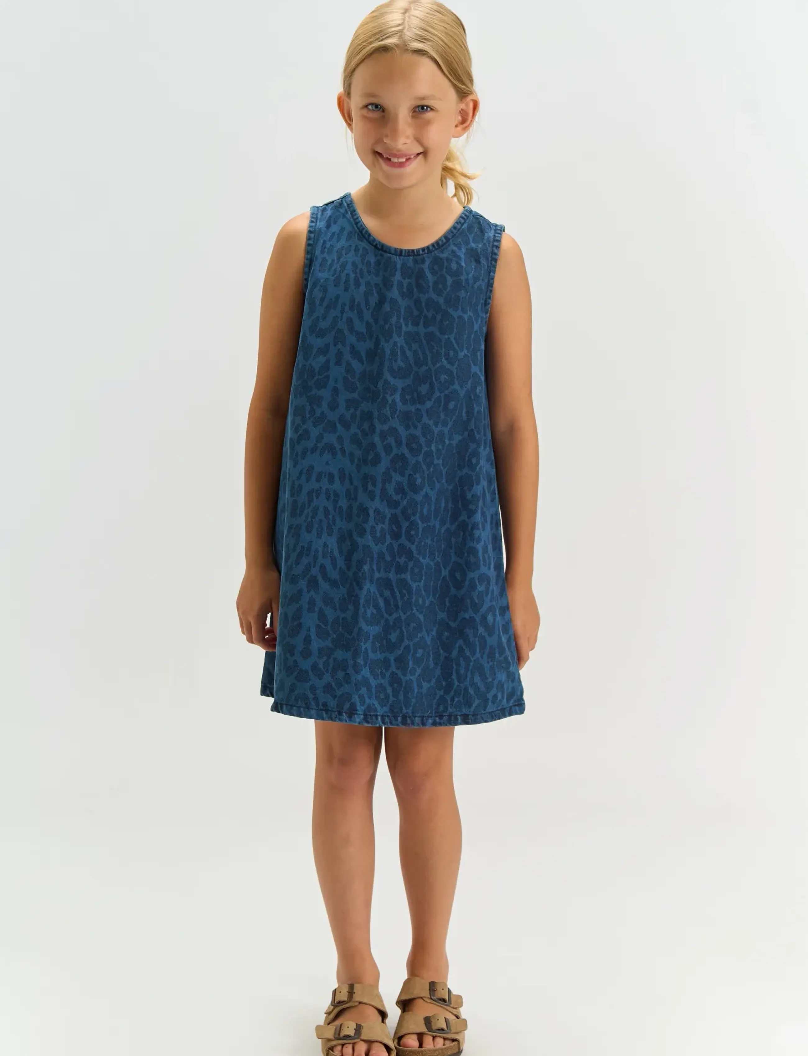 The New TNPrima S_L Denim Dress - Robes - MEDIUM BLUE DENIM / blue
