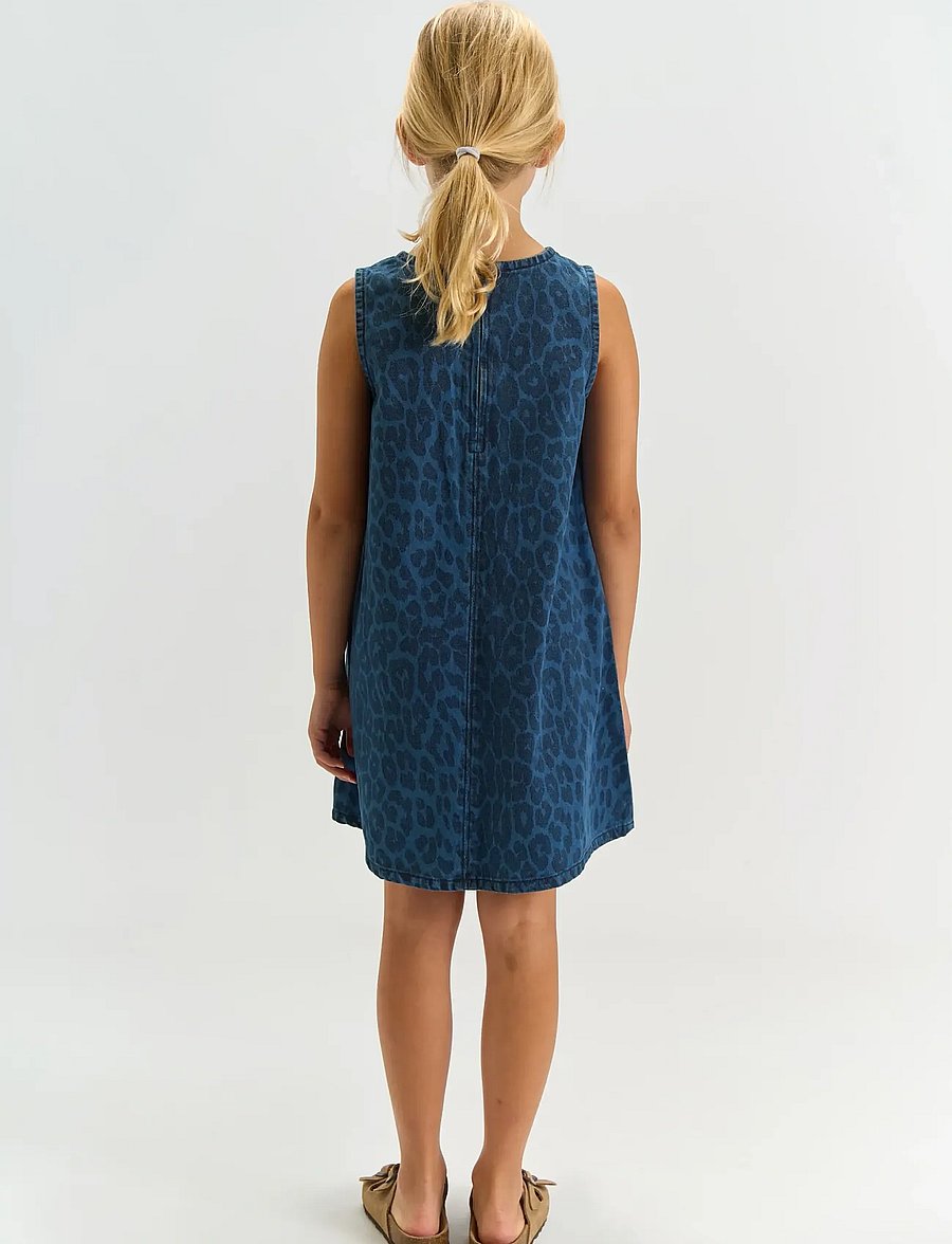 The New - TNPrima S_L Denim Dress - Ærmeløse hverdagskjoler - medium blue denim - 3