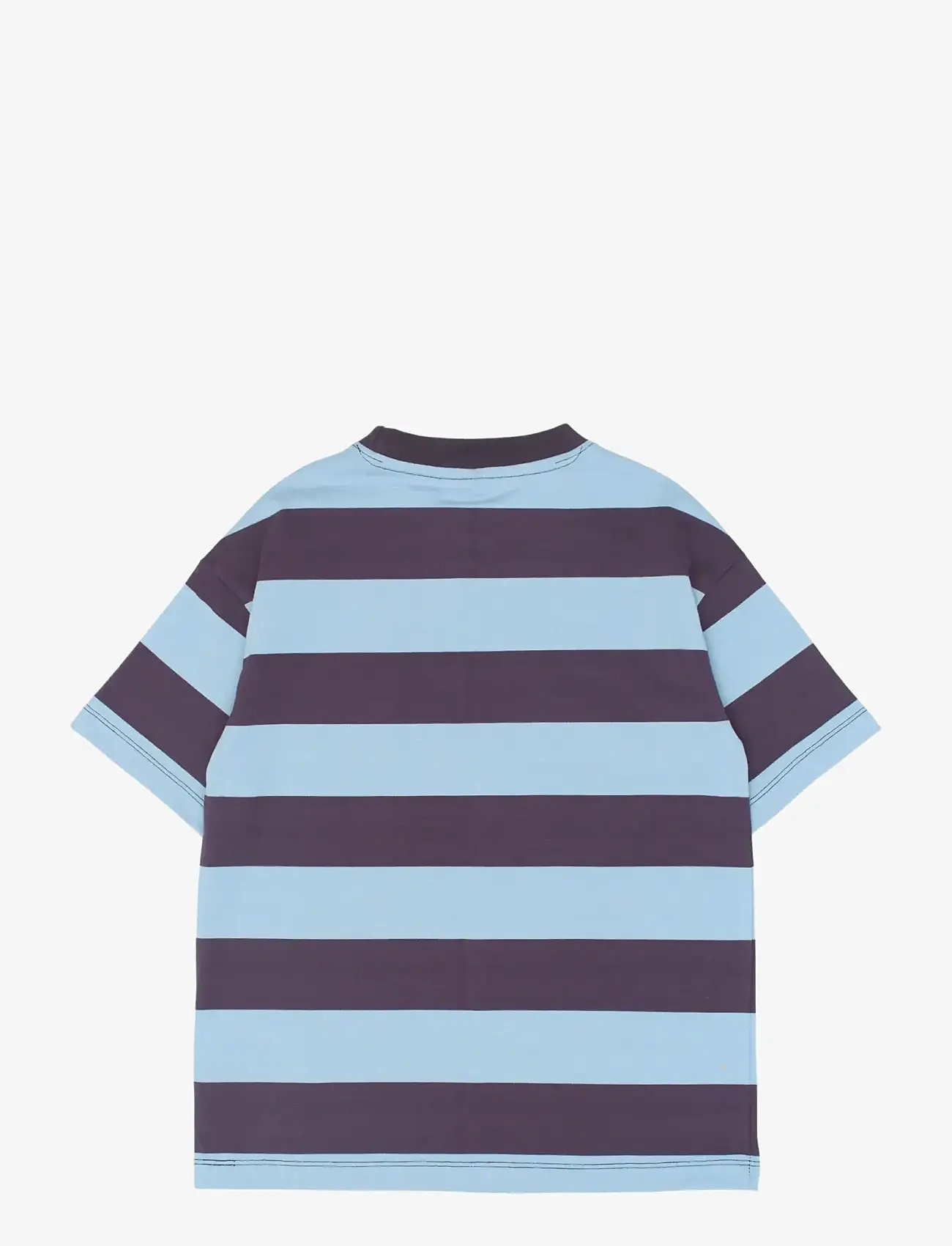 The New - TNThomson OS S_S Tee - kortærmede t-shirts - forever blue striped - 2