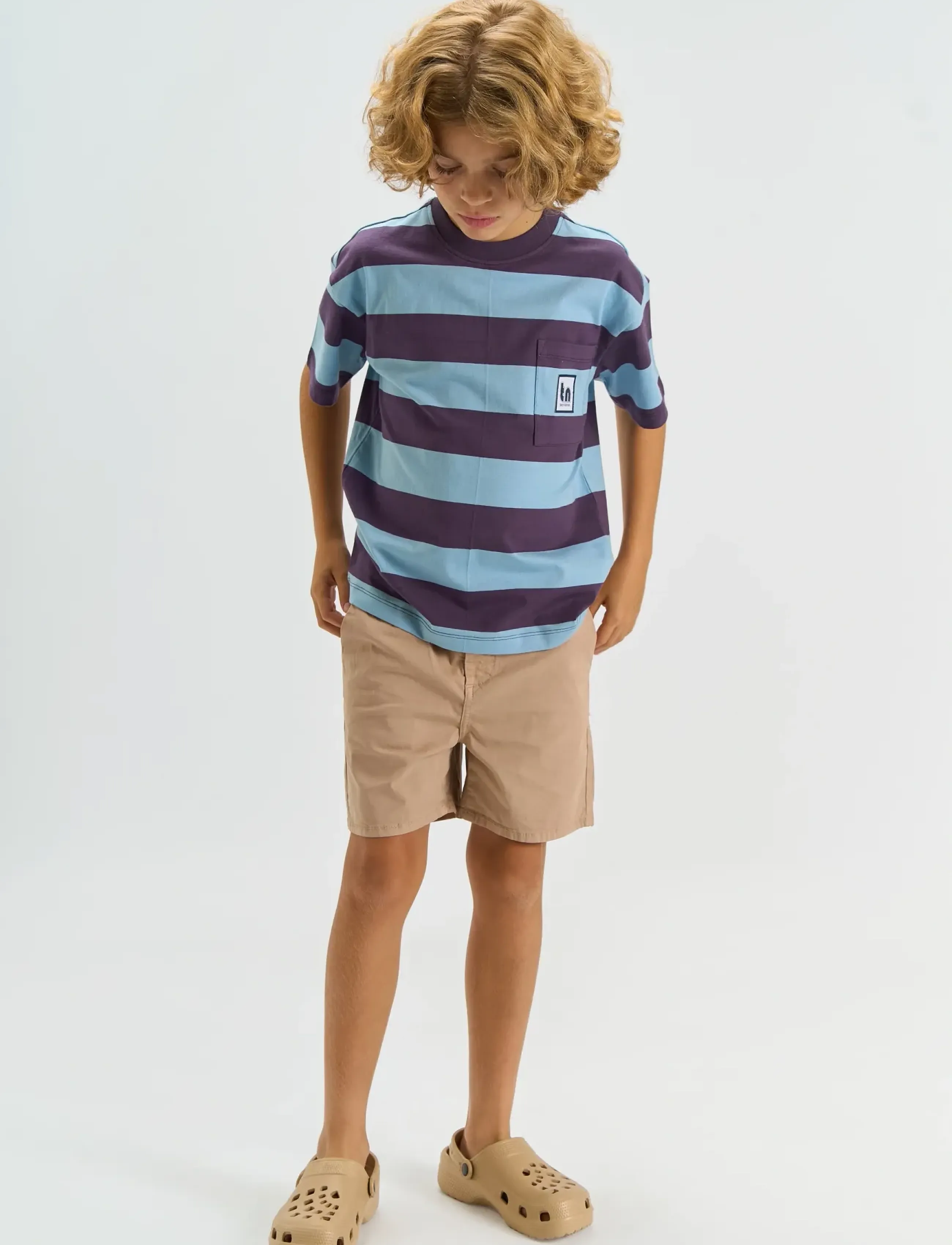 The New - TNThomson OS S_S Tee - lühikeste varrukatega t-särgid - forever blue striped - 3