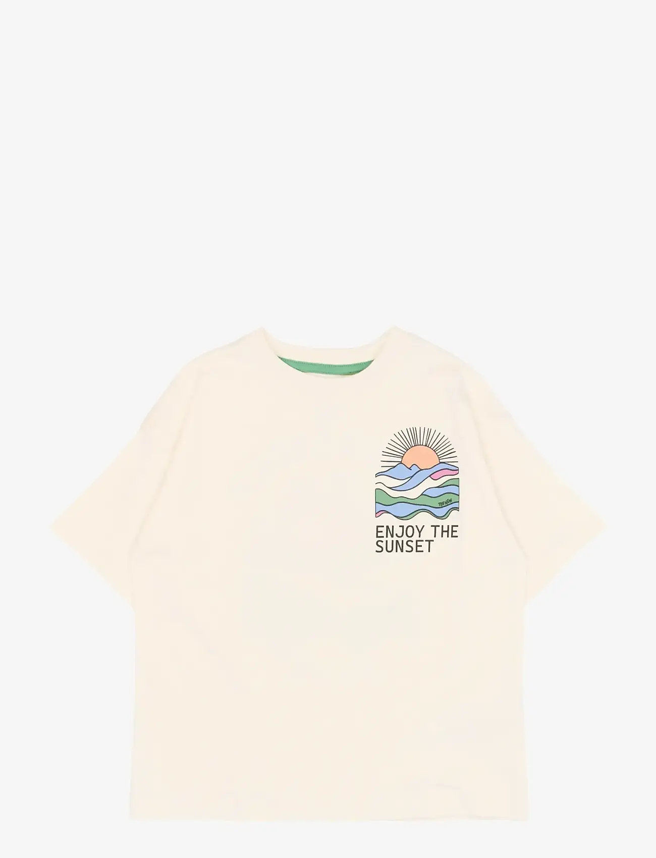 The New - TNTuck OS S_S Tee - kurzärmelige - gardenia - 1