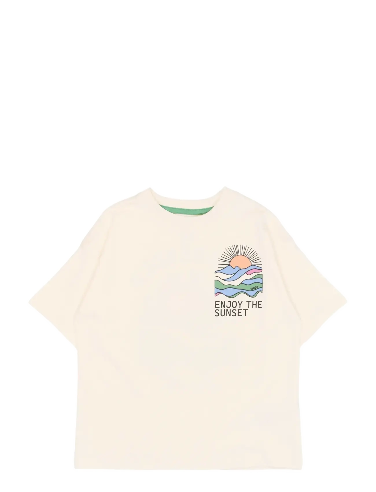The New TNTuck OS S_S Tee - Inspiration - GARDENIA / cream