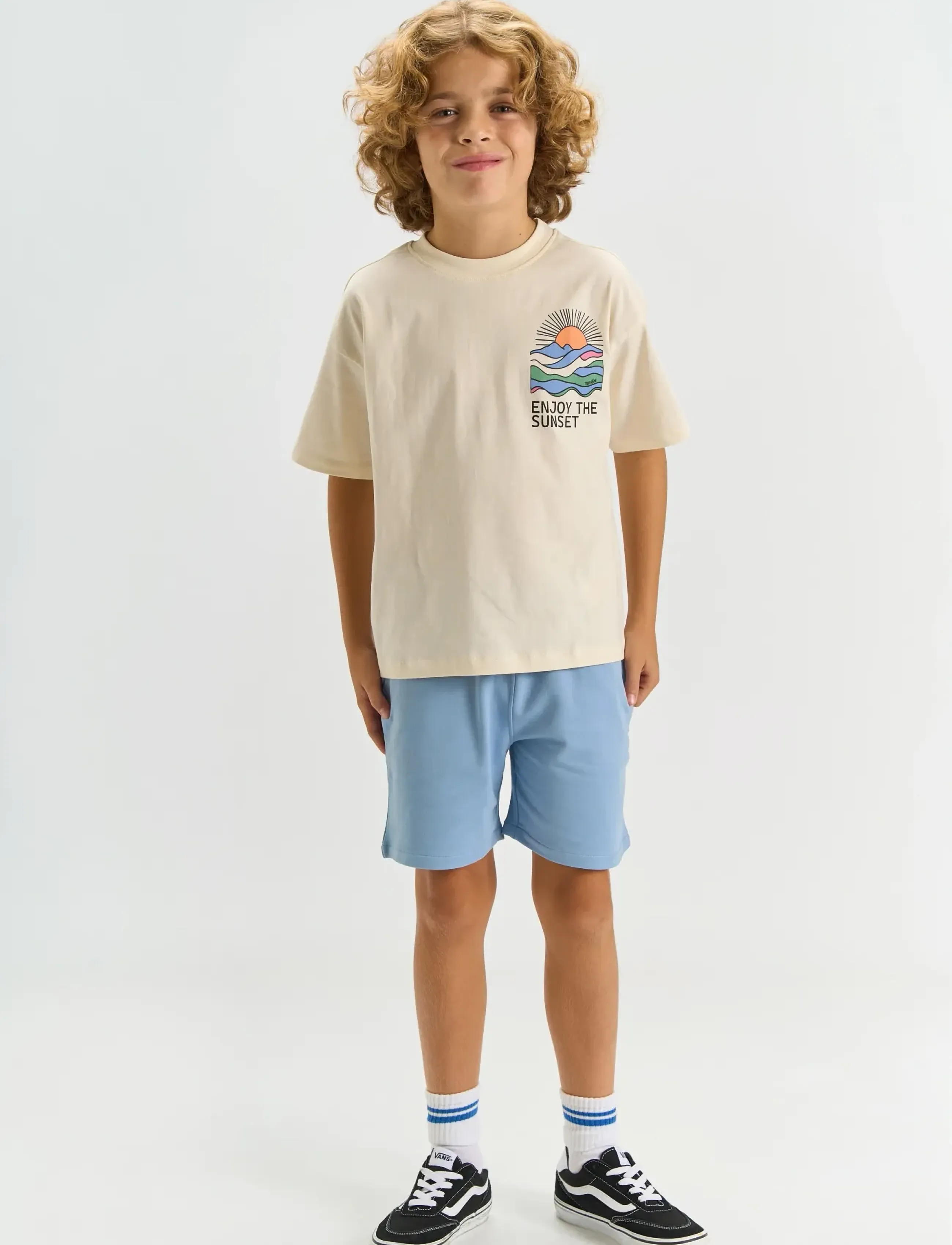The New TNTuck OS S_S Tee - Toppar & T-shirts - GARDENIA / cream