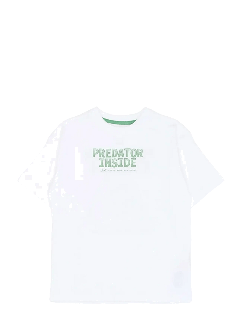The New - TNTony OS S_S Tee - kortærmede t-shirts - bright white - 1